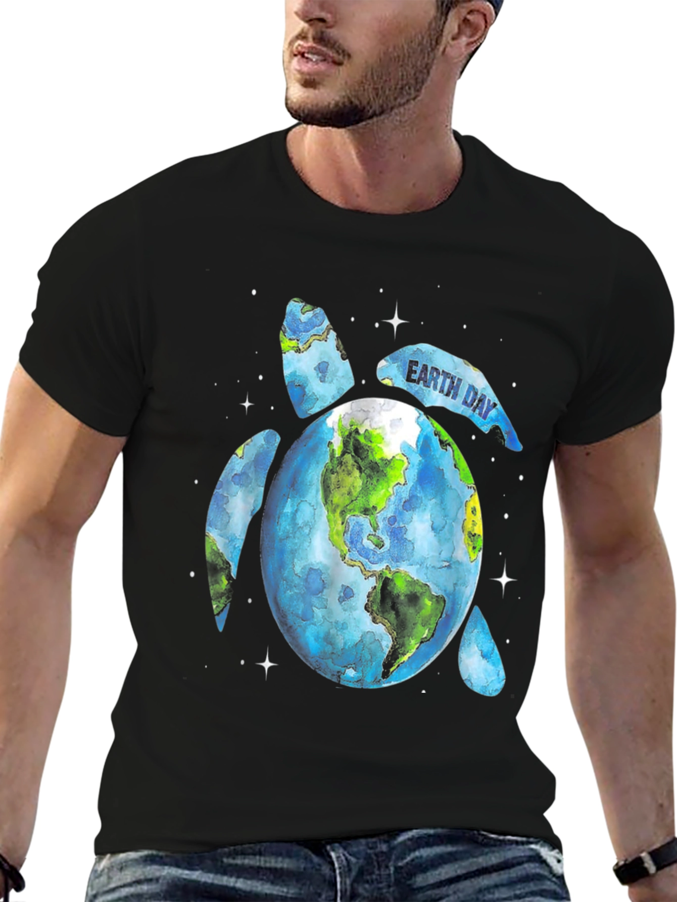 Earth Day Turtle Graphic Tee - 6