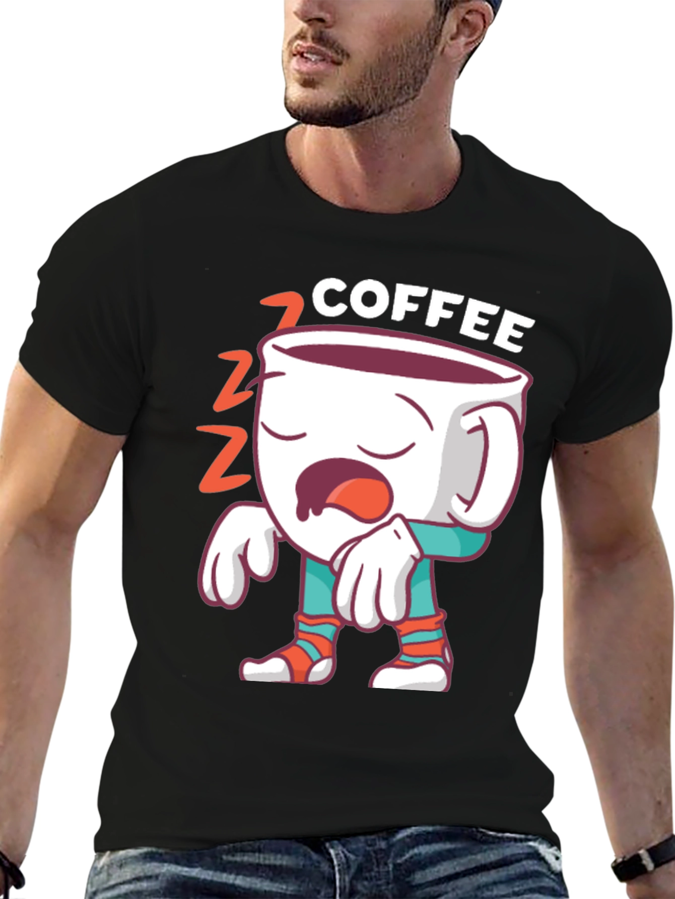 Black Coffee Sleepy T-Shirt view 6