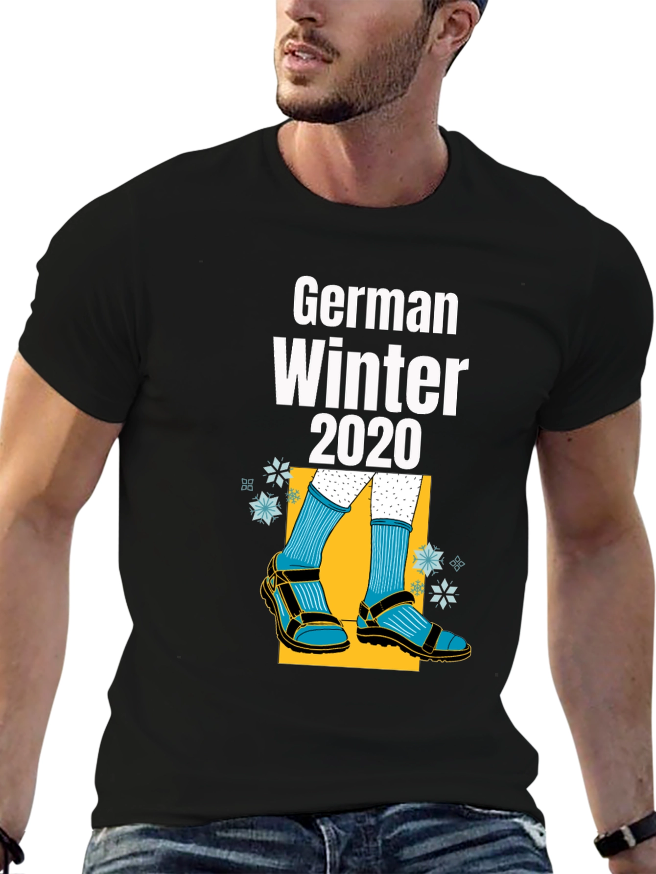 Black German Winter 2020 Graphic Tee view 6