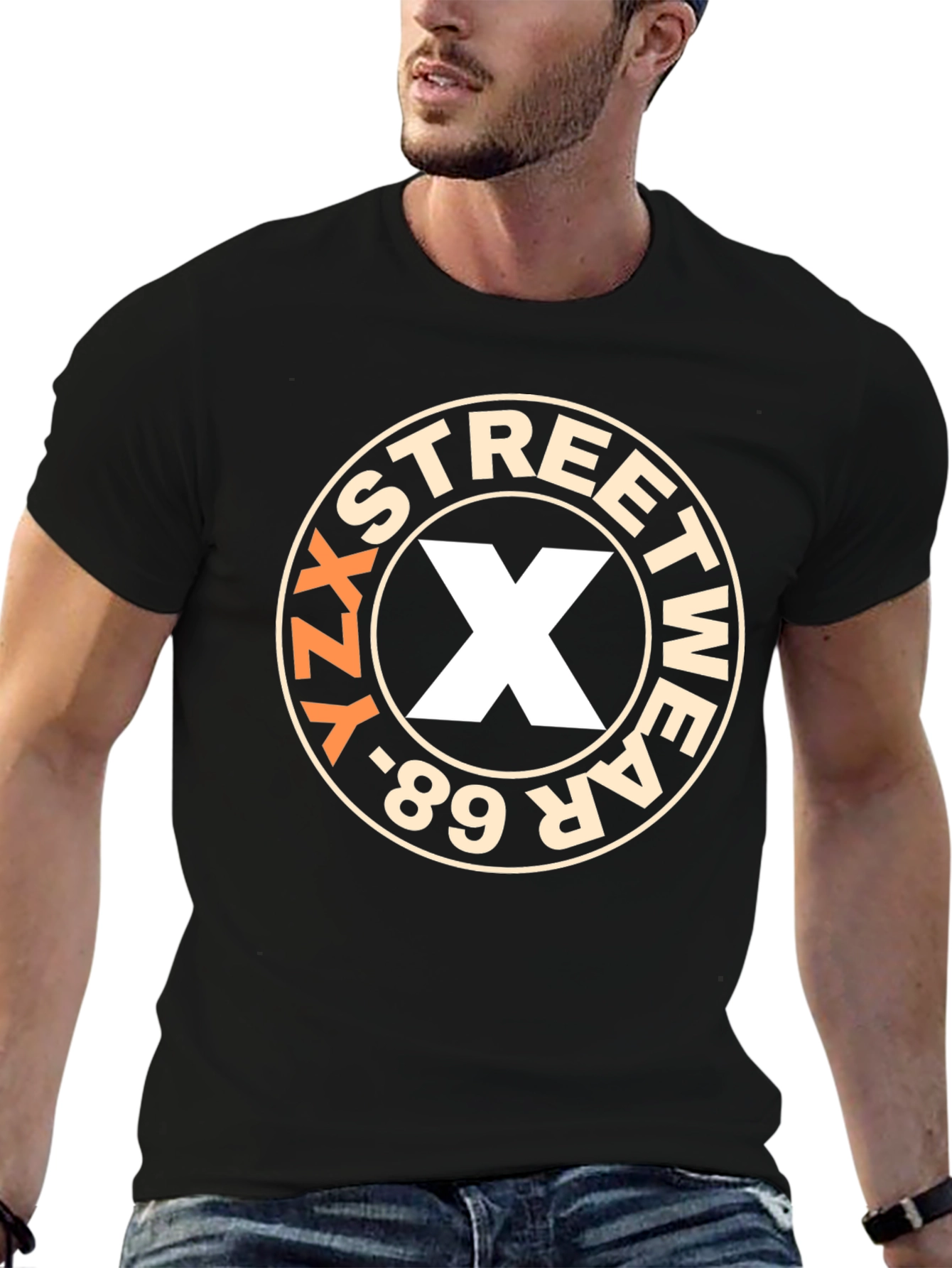 Black ZX Streetwear 68-89 Graphic Tee view 6