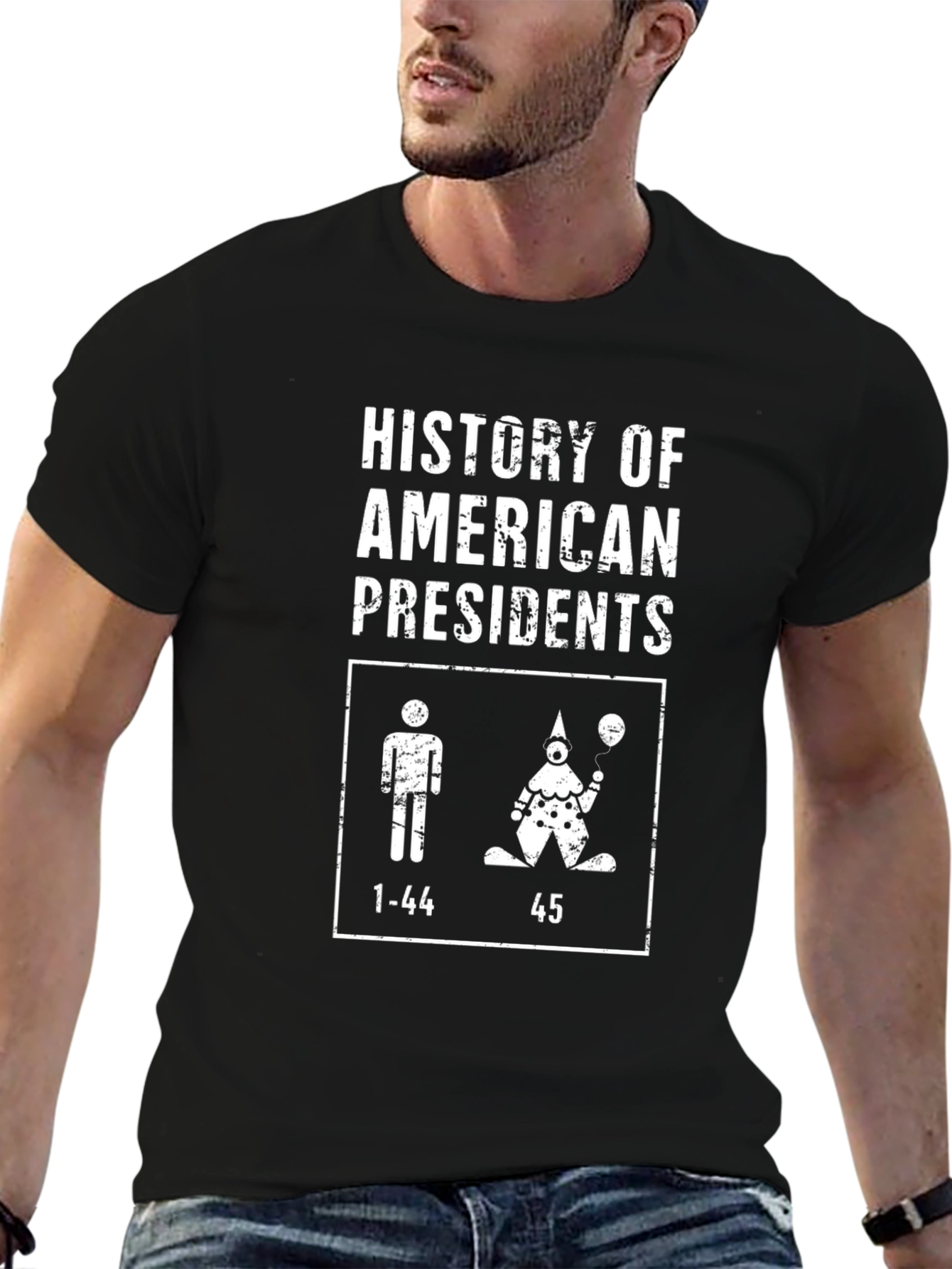 Black History of American Presidents T-Shirt view 6