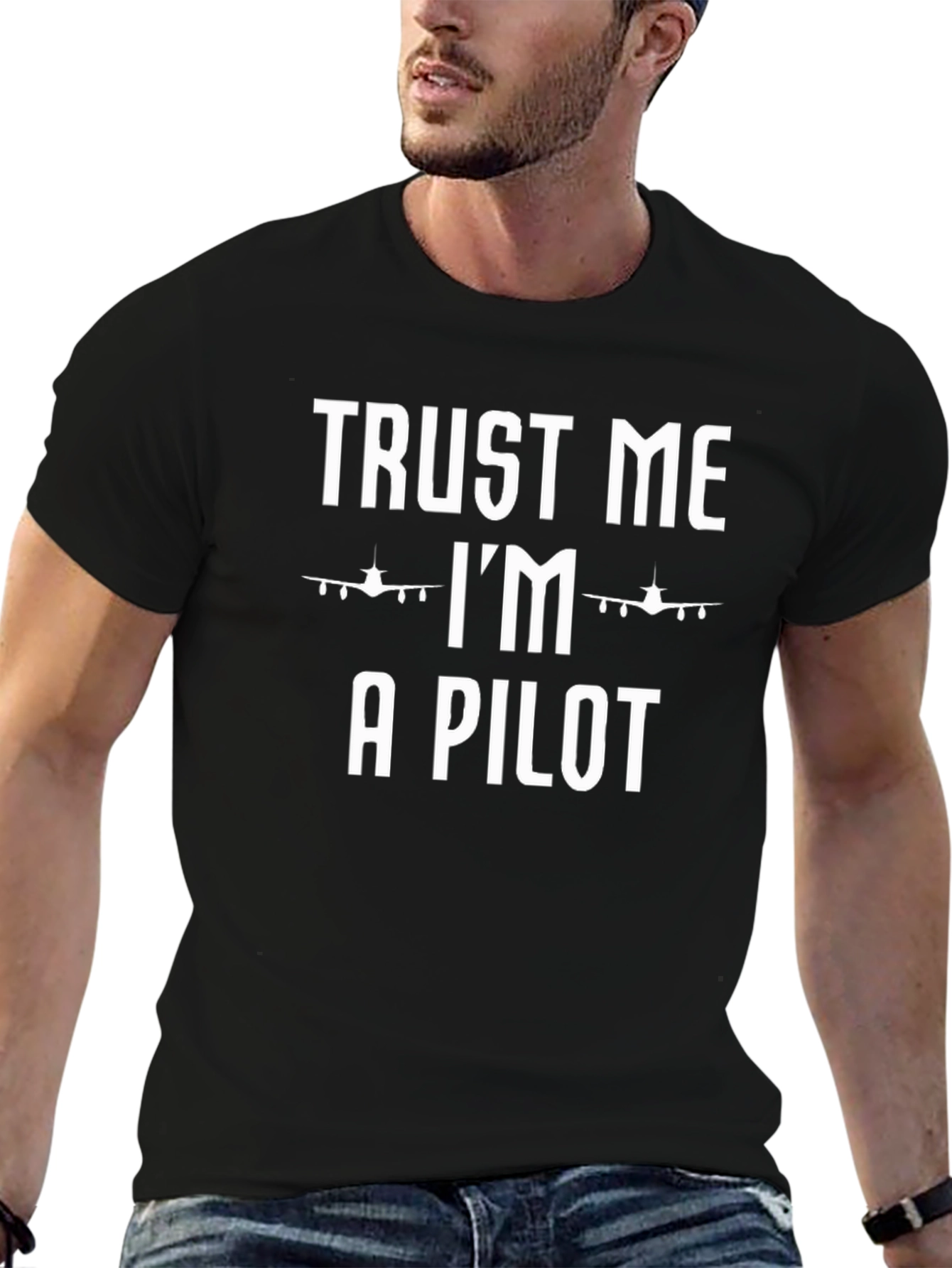 Trust Me I'm a Pilot Funny Airplane T-Shirt - 6