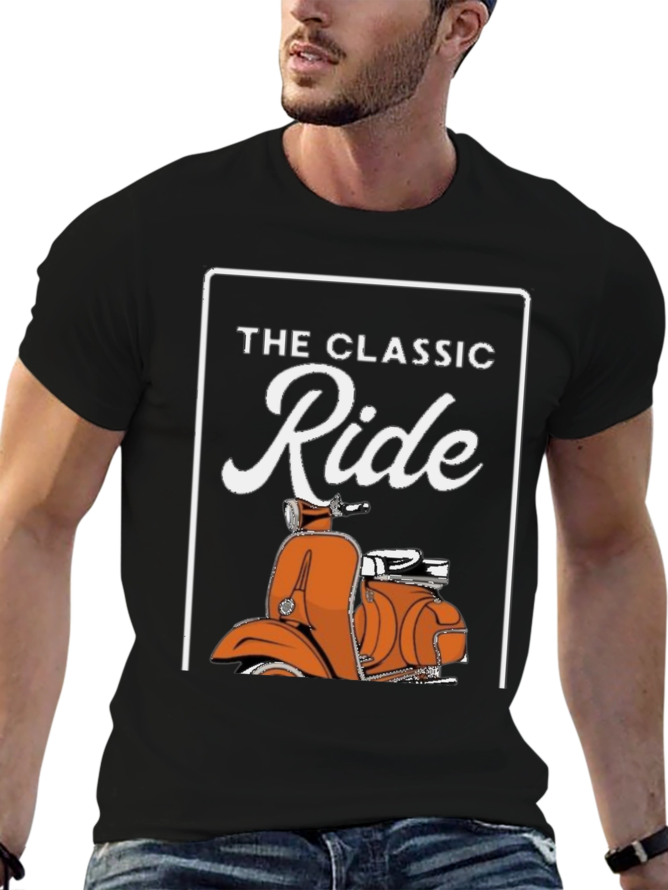 Black The Classic Ride Graphic Tee view 6