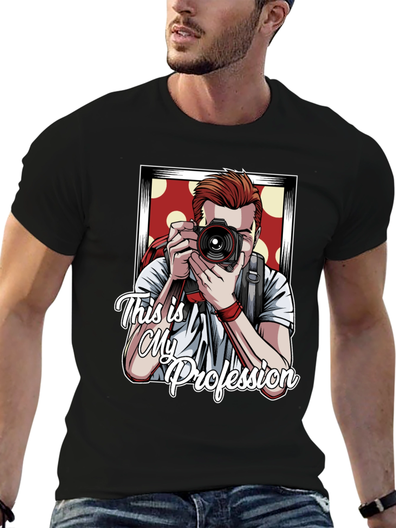 Photographer Profession Graphic T-Shirt - 6