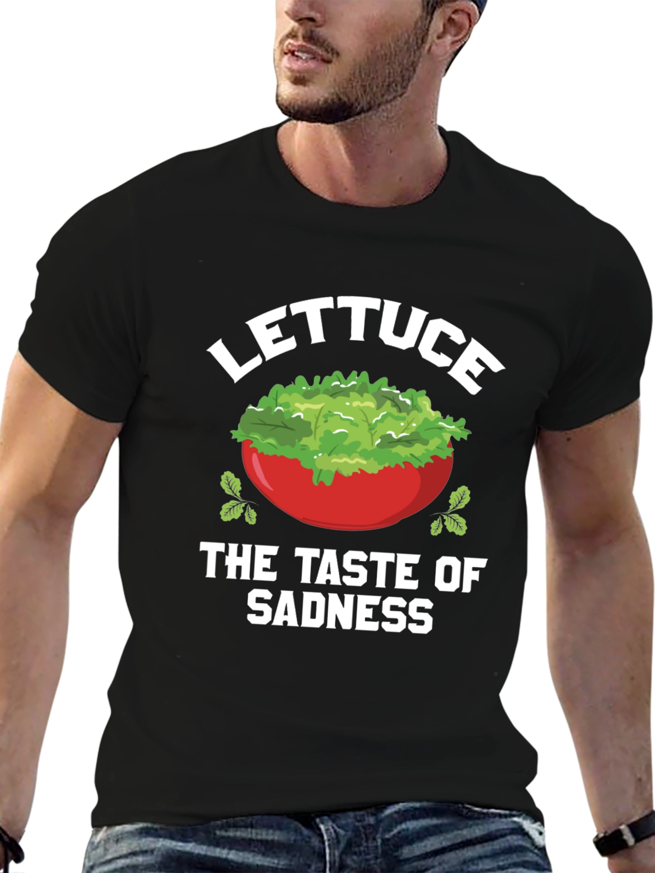 Black Lettuce: The Taste Of Sadness Graphic Tee view 6