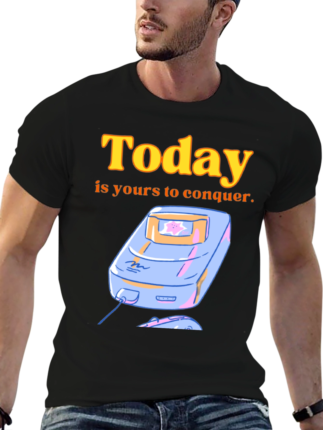 Black Today is Yours to Conquer T-Shirt view 6