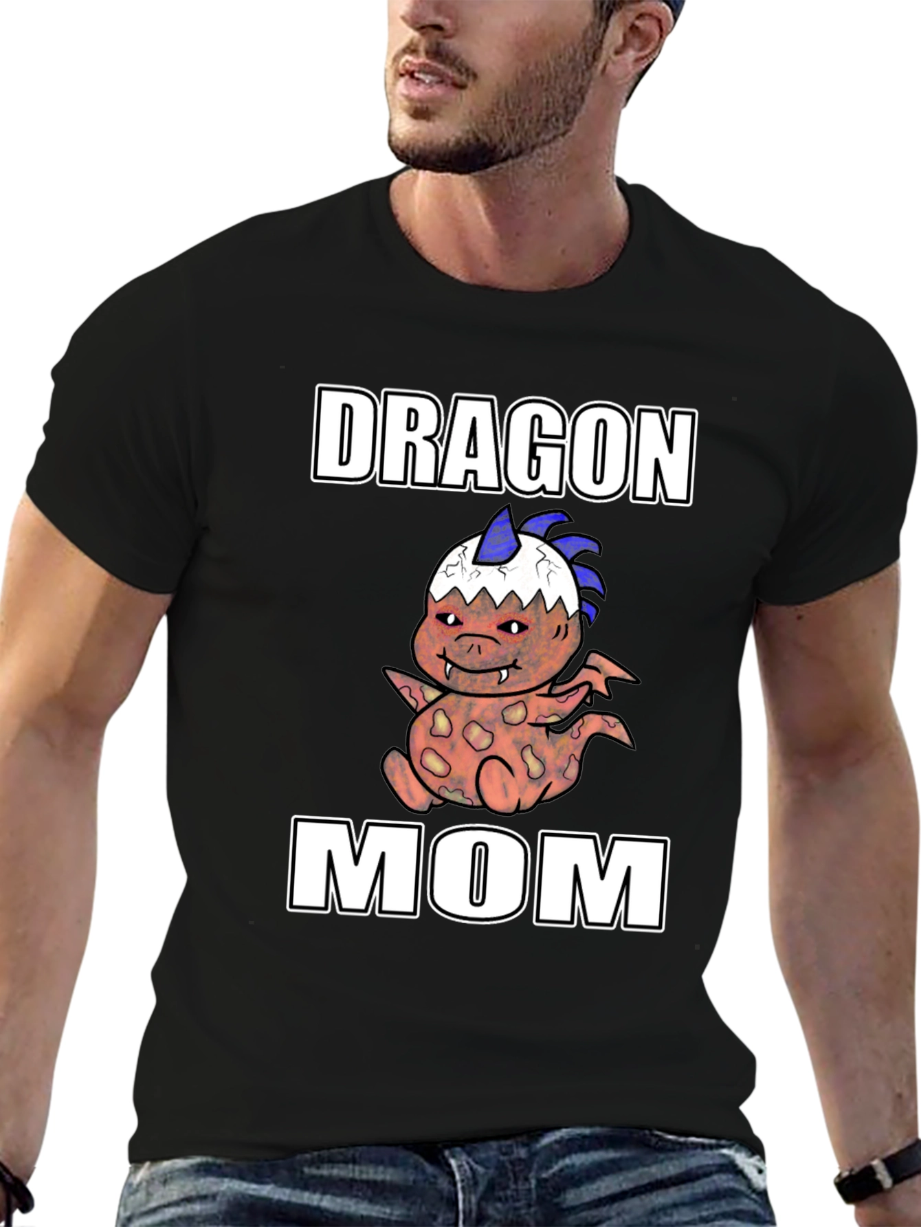 Dragon Mom Graphic T-Shirt - 6