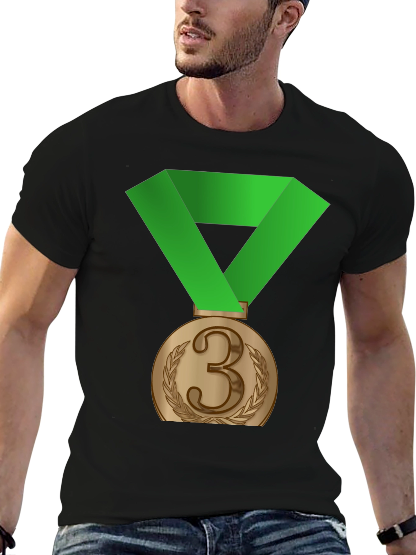 Bronze Medal T-Shirt - Third Place Award Tee - 6