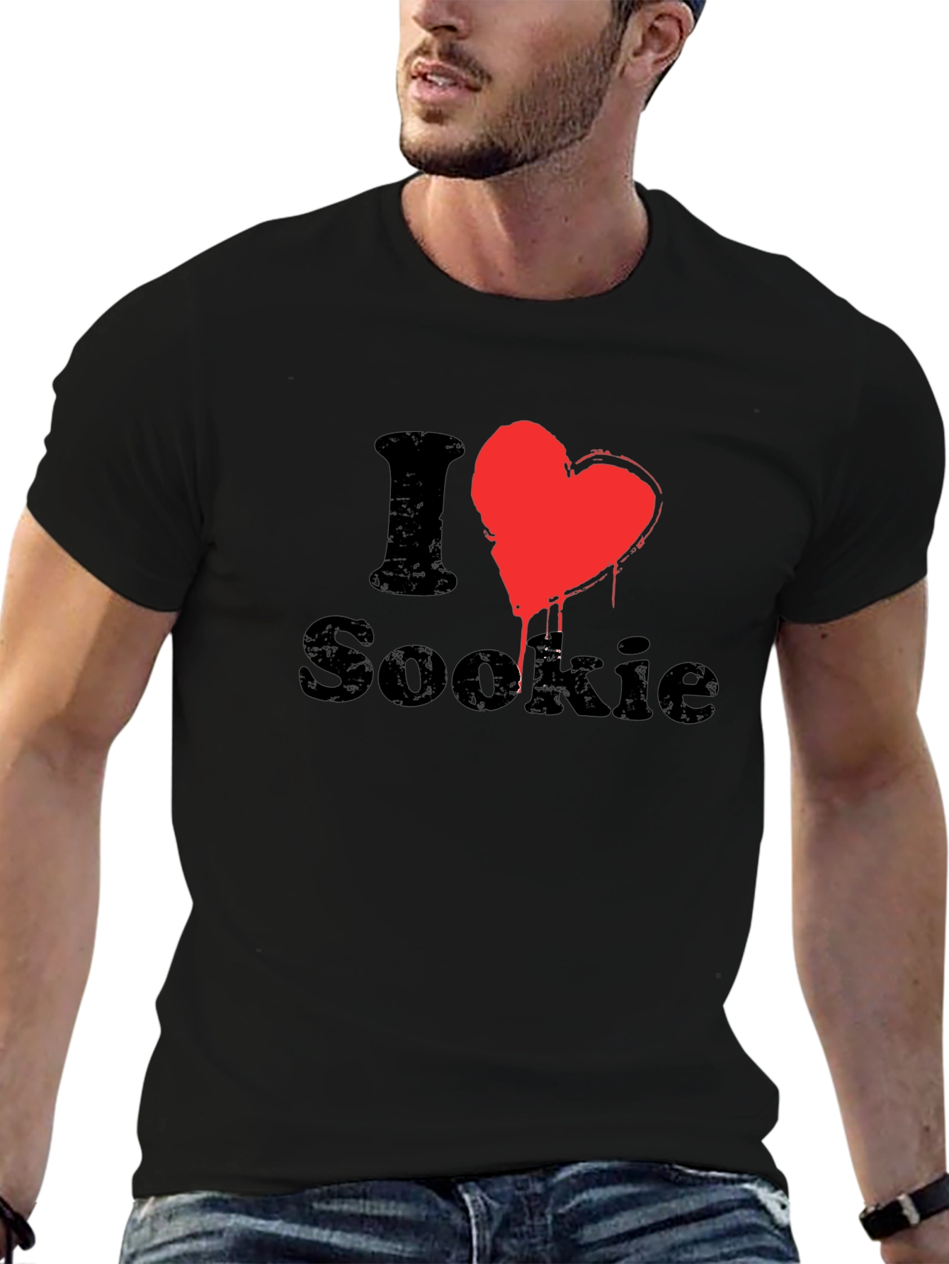 Black I Heart Sookie Black Graphic Tee view 6