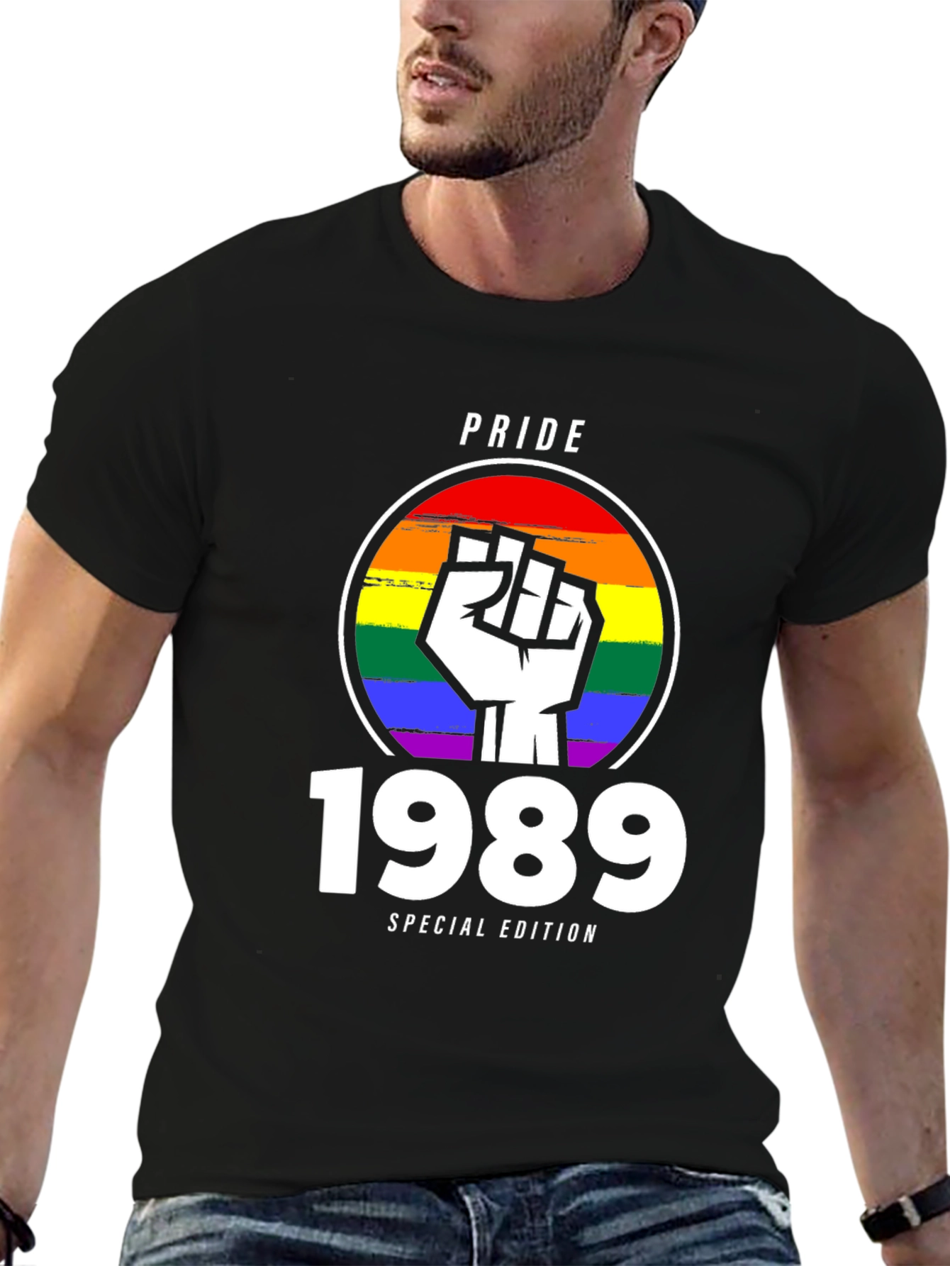 Pride 1989 Special Edition Black T-Shirt - 6