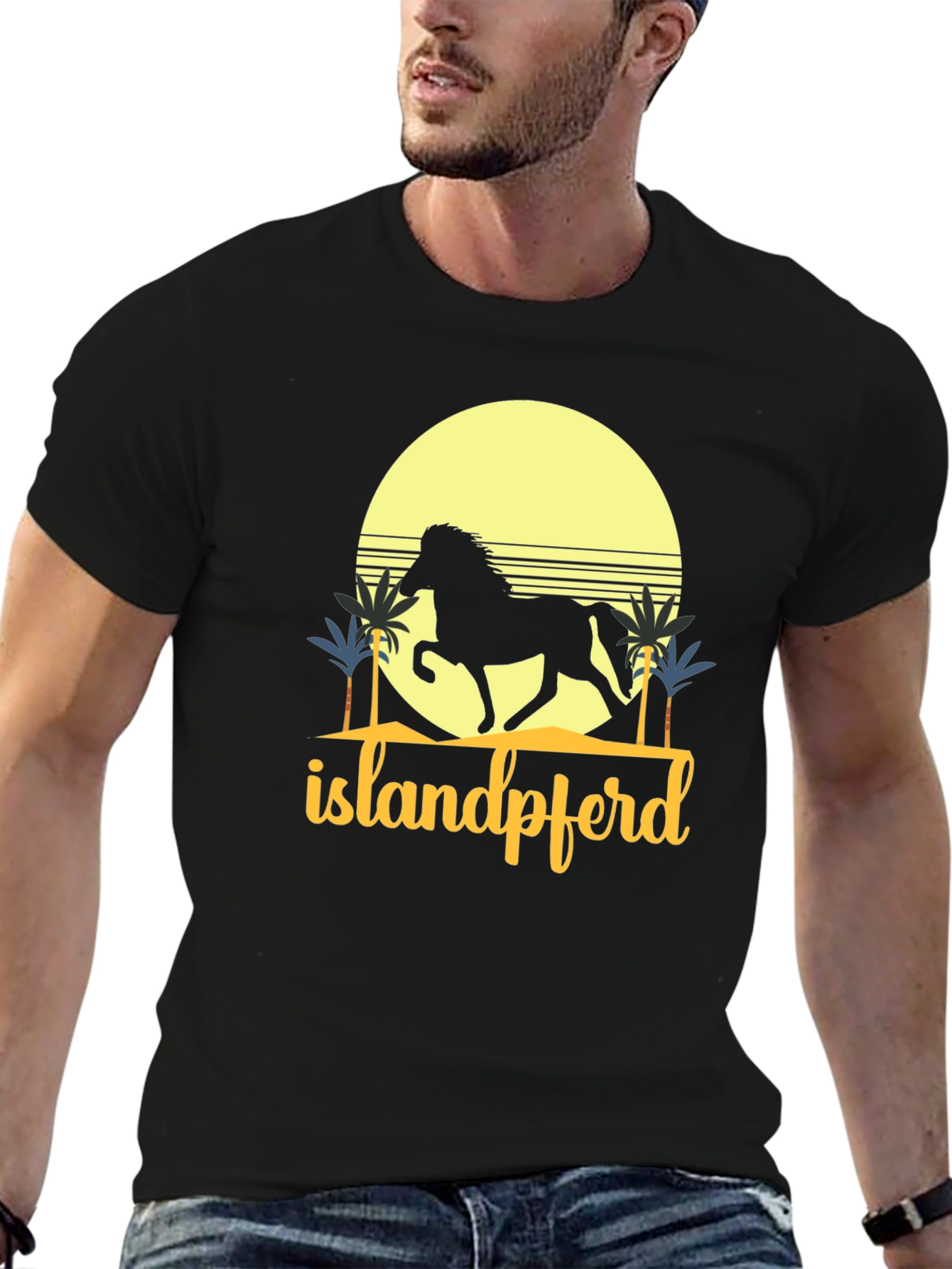 Islandpferd T-Shirt - Horse Graphic Tee - 6