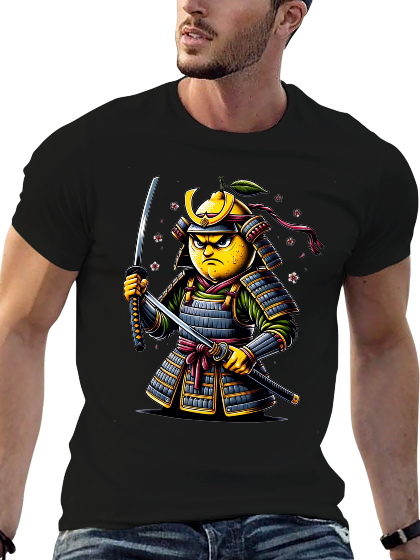 Black Lemon Samurai T-Shirt view 6