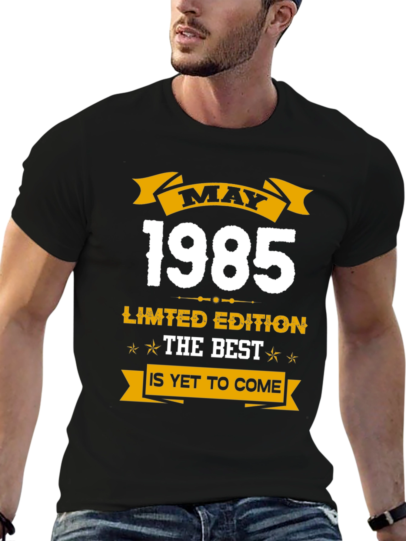 Black May 1985 Limited Edition Graphic T-Shirt view 6