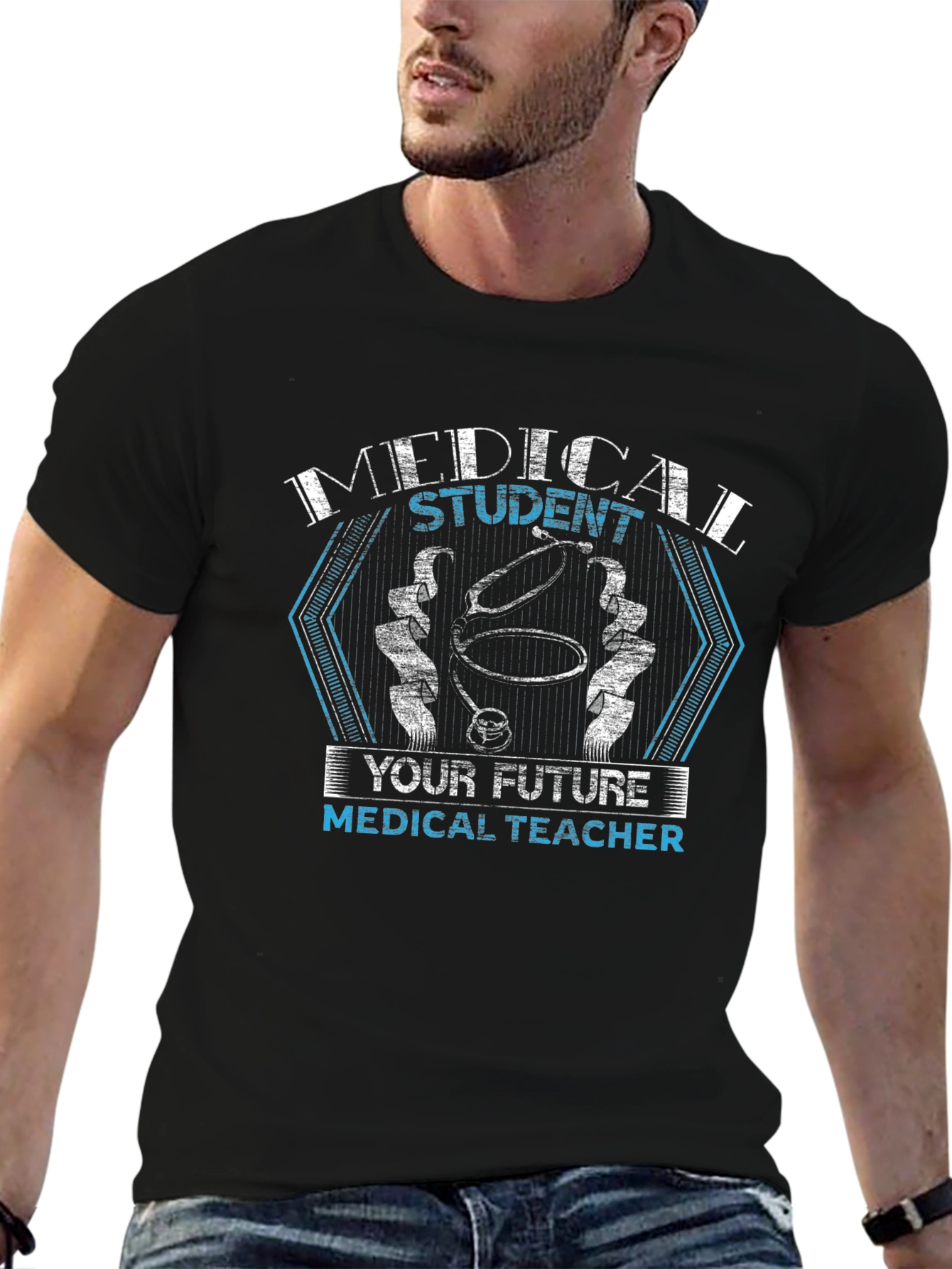 Medical Student Future Teacher Graphic T-Shirt - 6