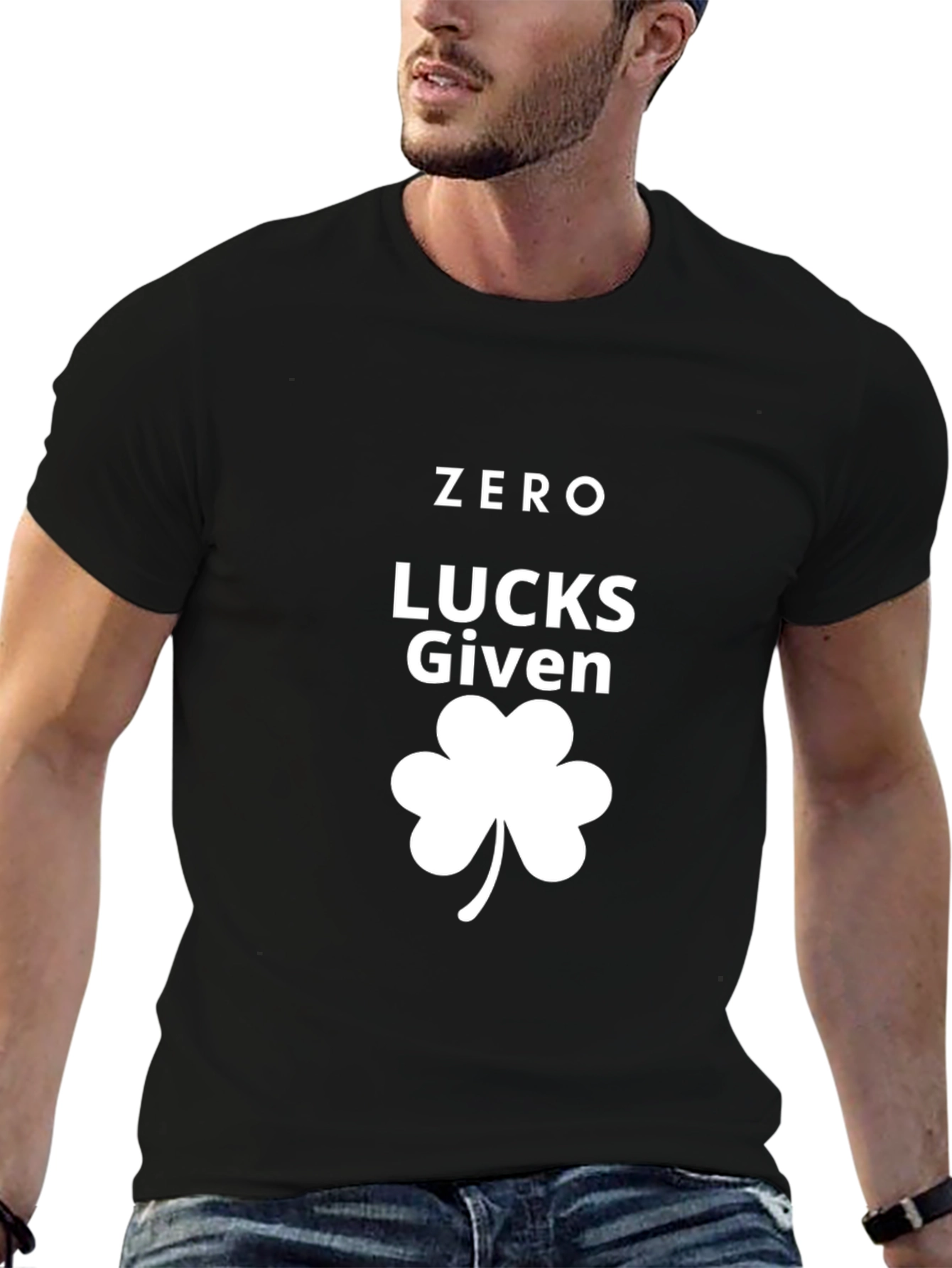 Zero Lucks Given St. Patrick's Day T-Shirt - 6