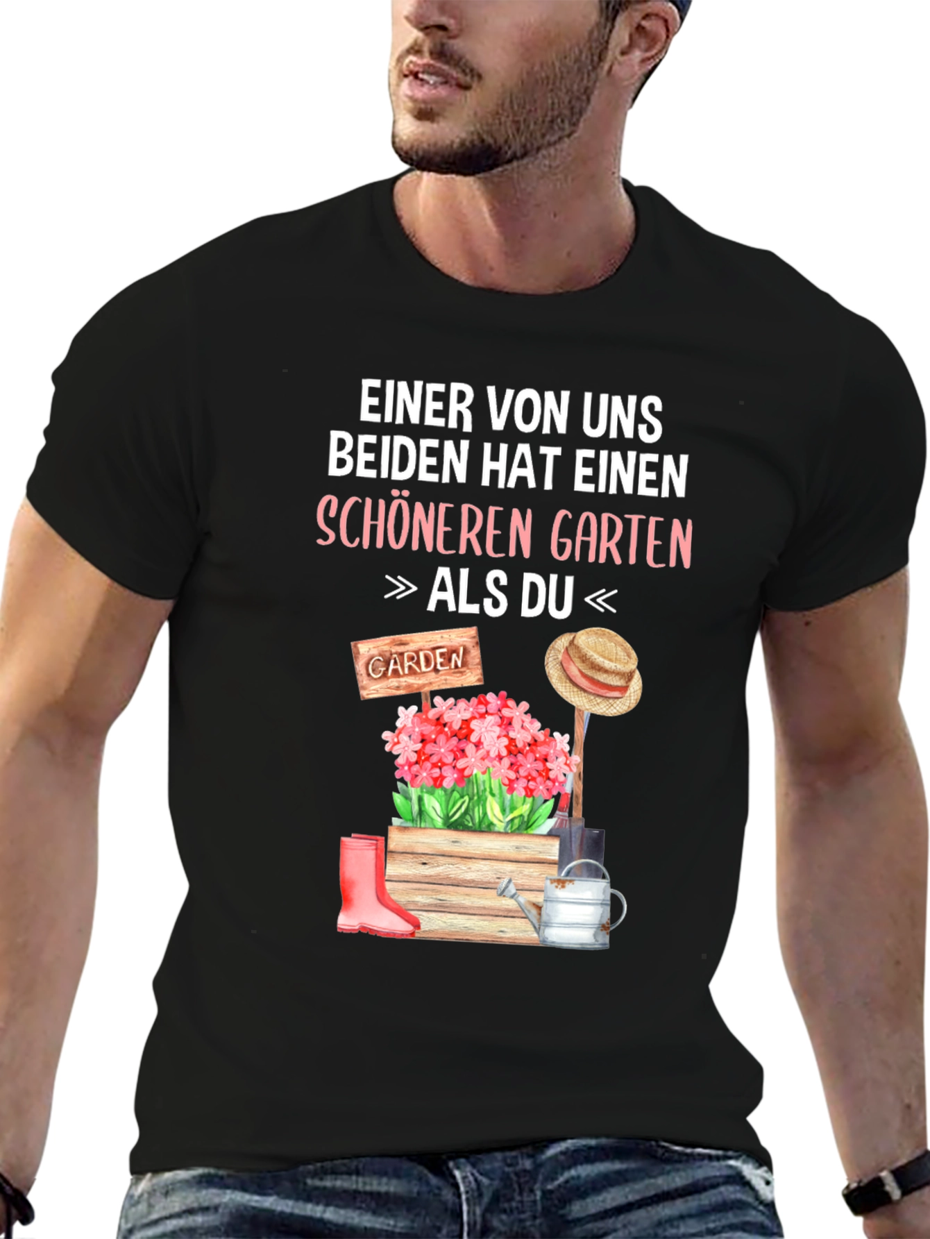 Gardener's T-Shirt: "Better Garden Than You" - 6