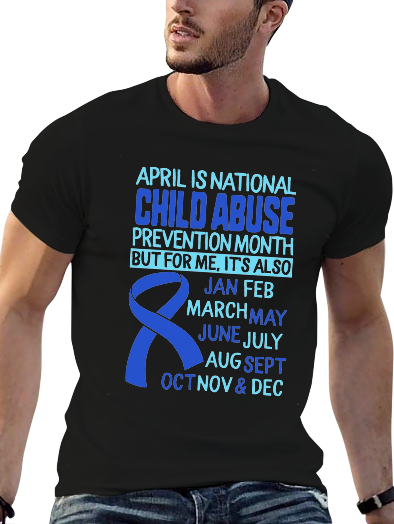 Child Abuse Prevention Awareness T-Shirt - 6