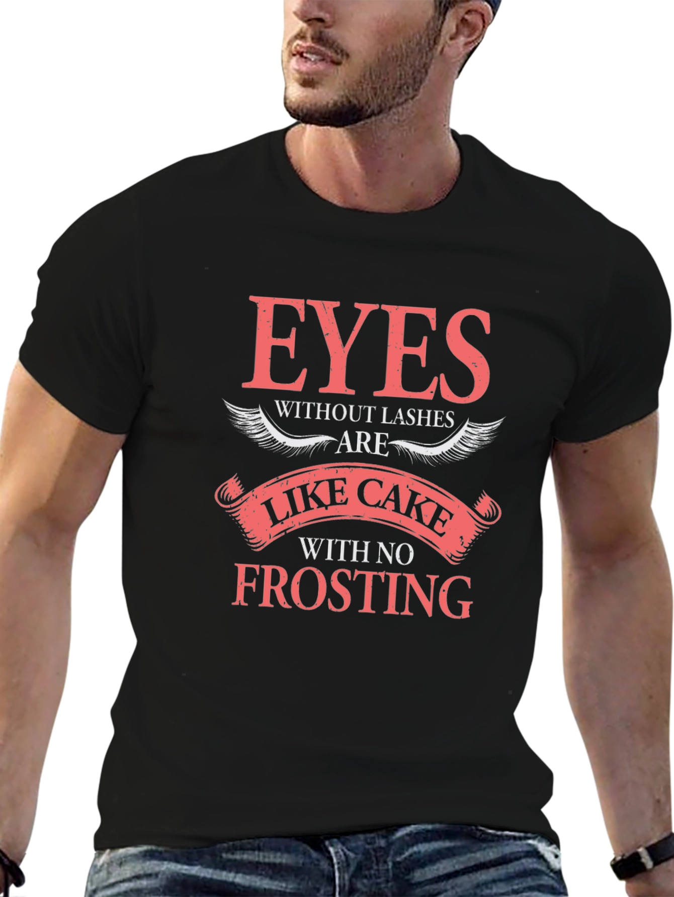 Black Eyes Without Lashes Like Cake Tee view 6