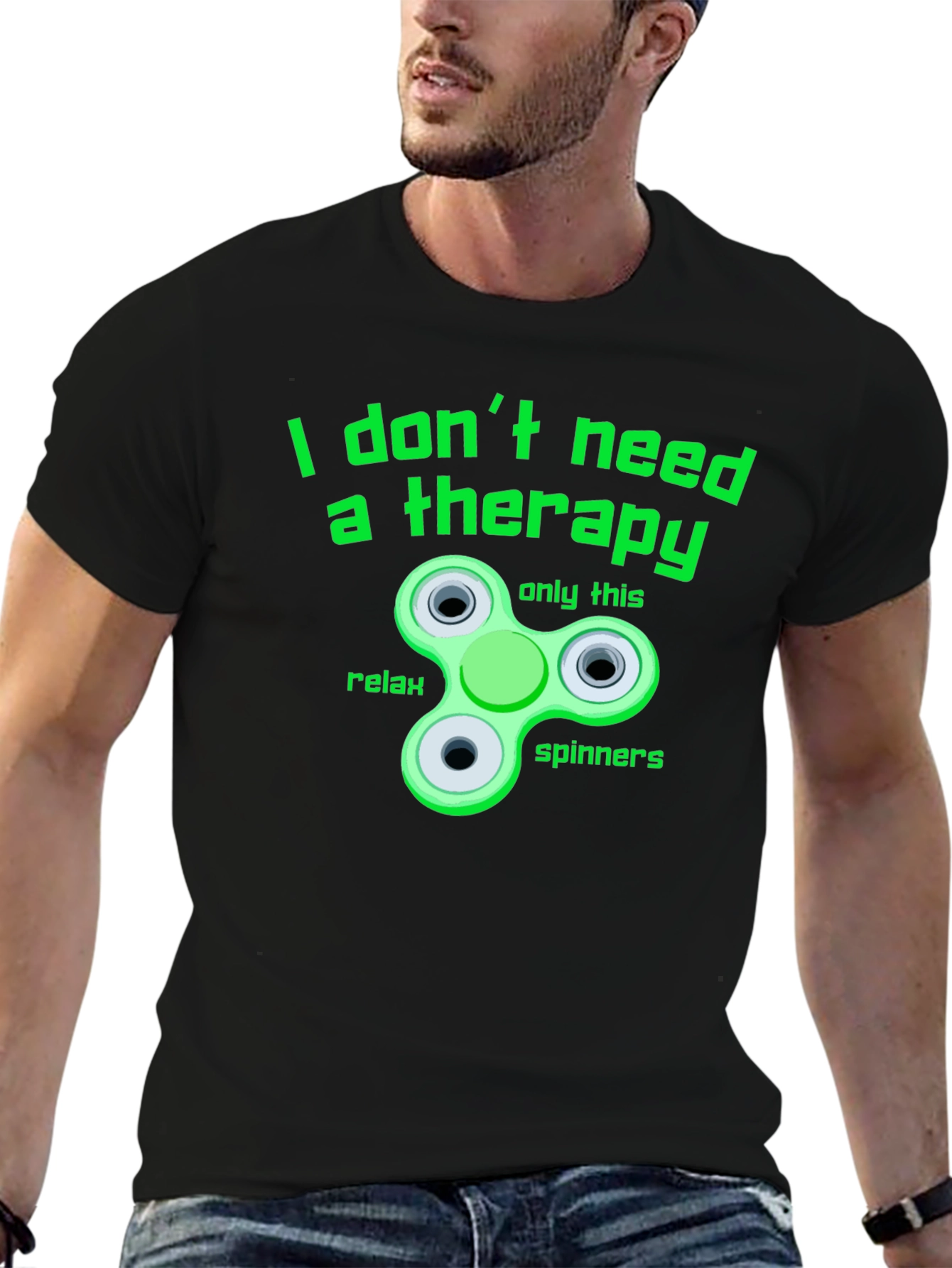 I Don't Need Therapy T-Shirt - Fidget Spinner Tee - 6