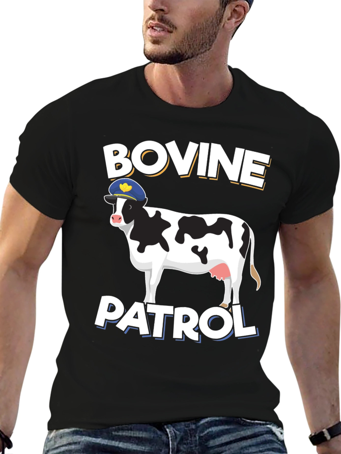 Bovine Patrol Graphic T-Shirt - 6