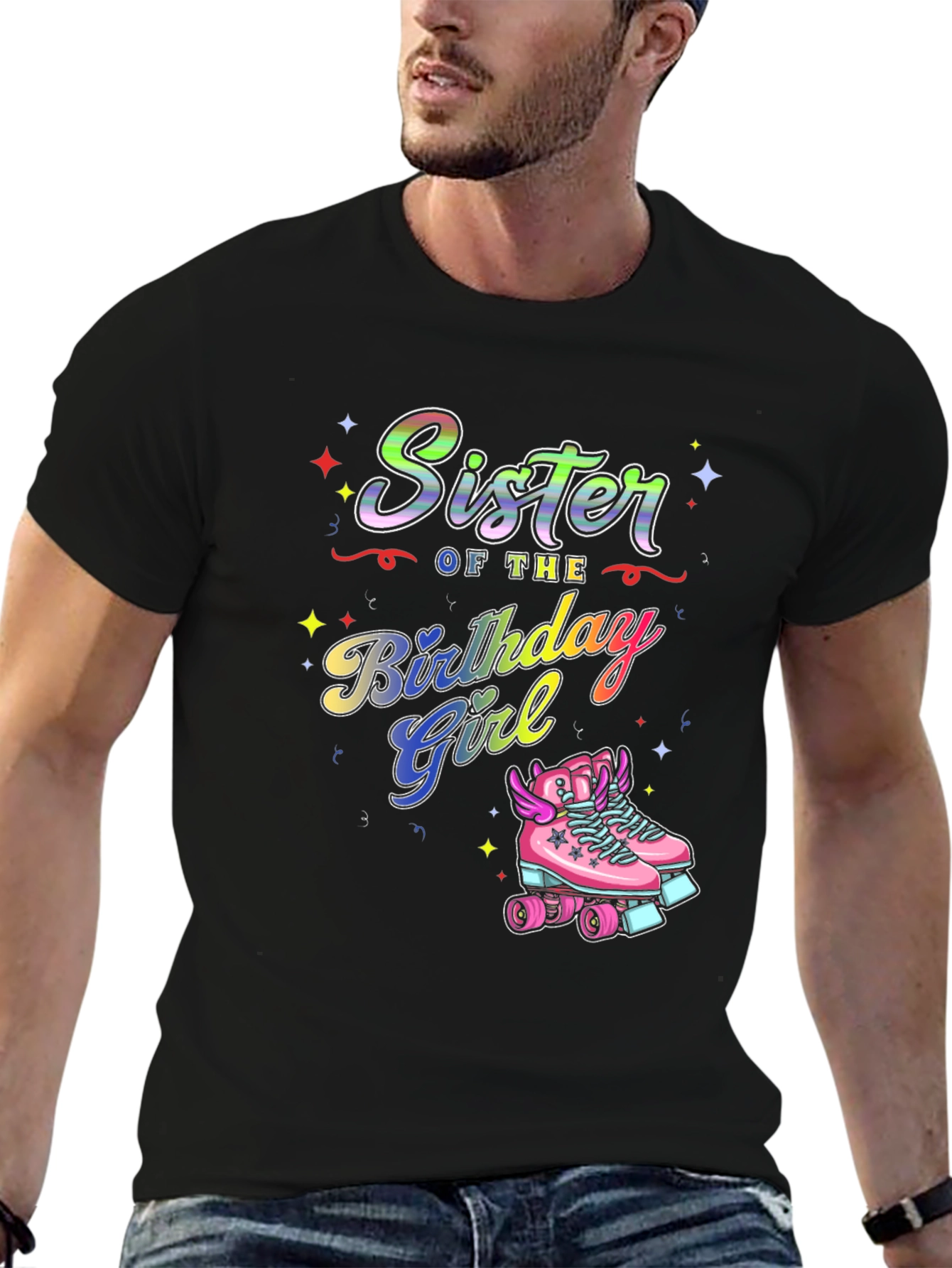 Sister of the Birthday Girl T-Shirt - 6