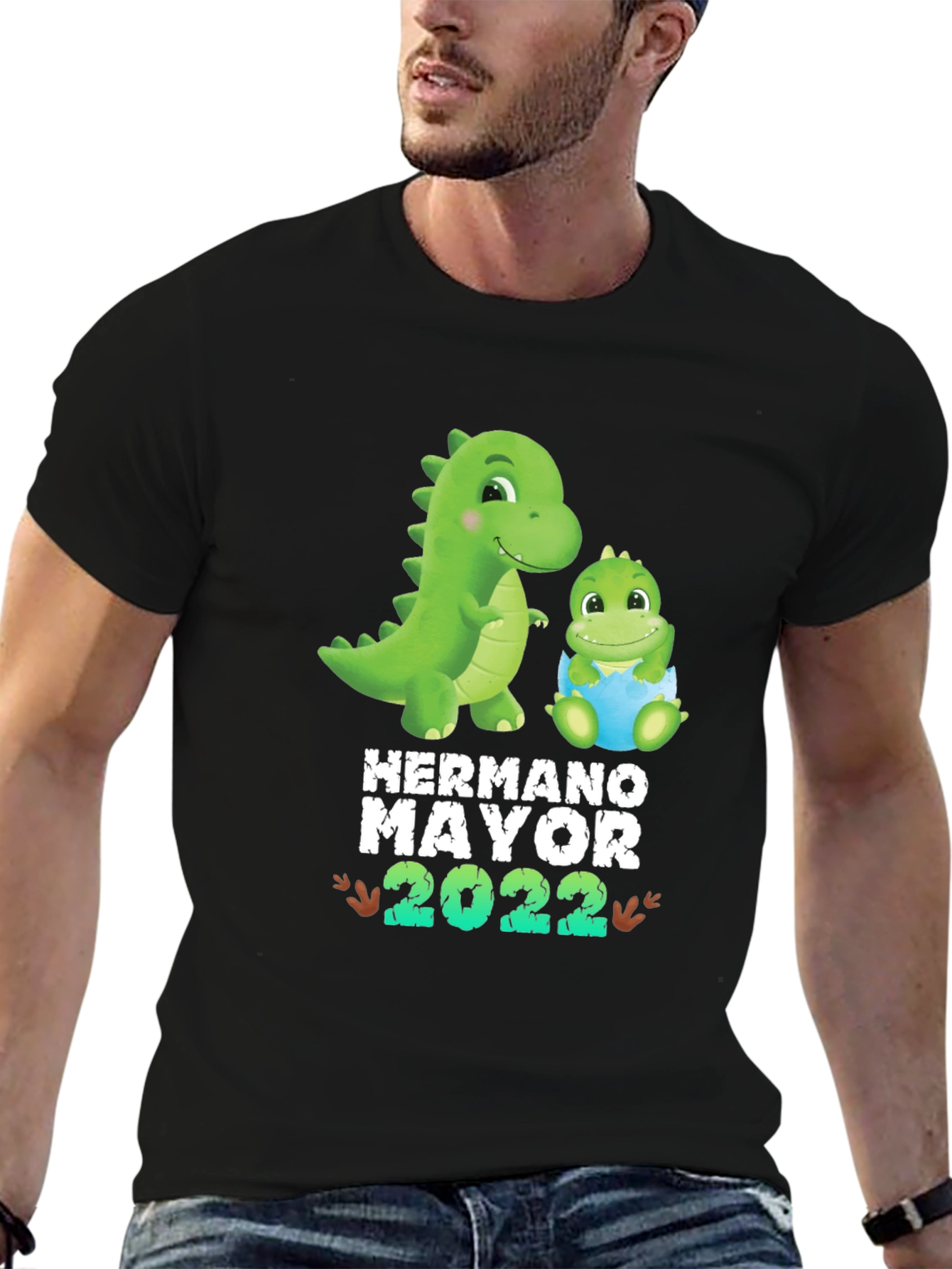 Brother Dinosaur T-Shirt - Hermano Mayor 2022 - 6
