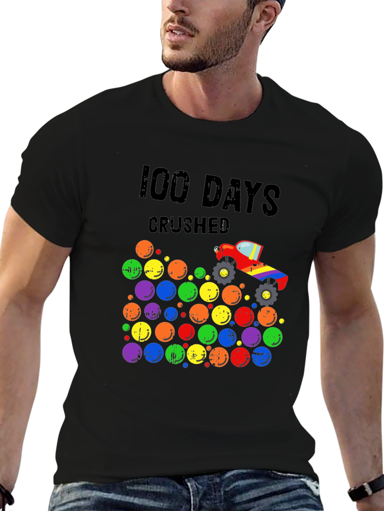 100 Days Crushed T-Shirt - 6