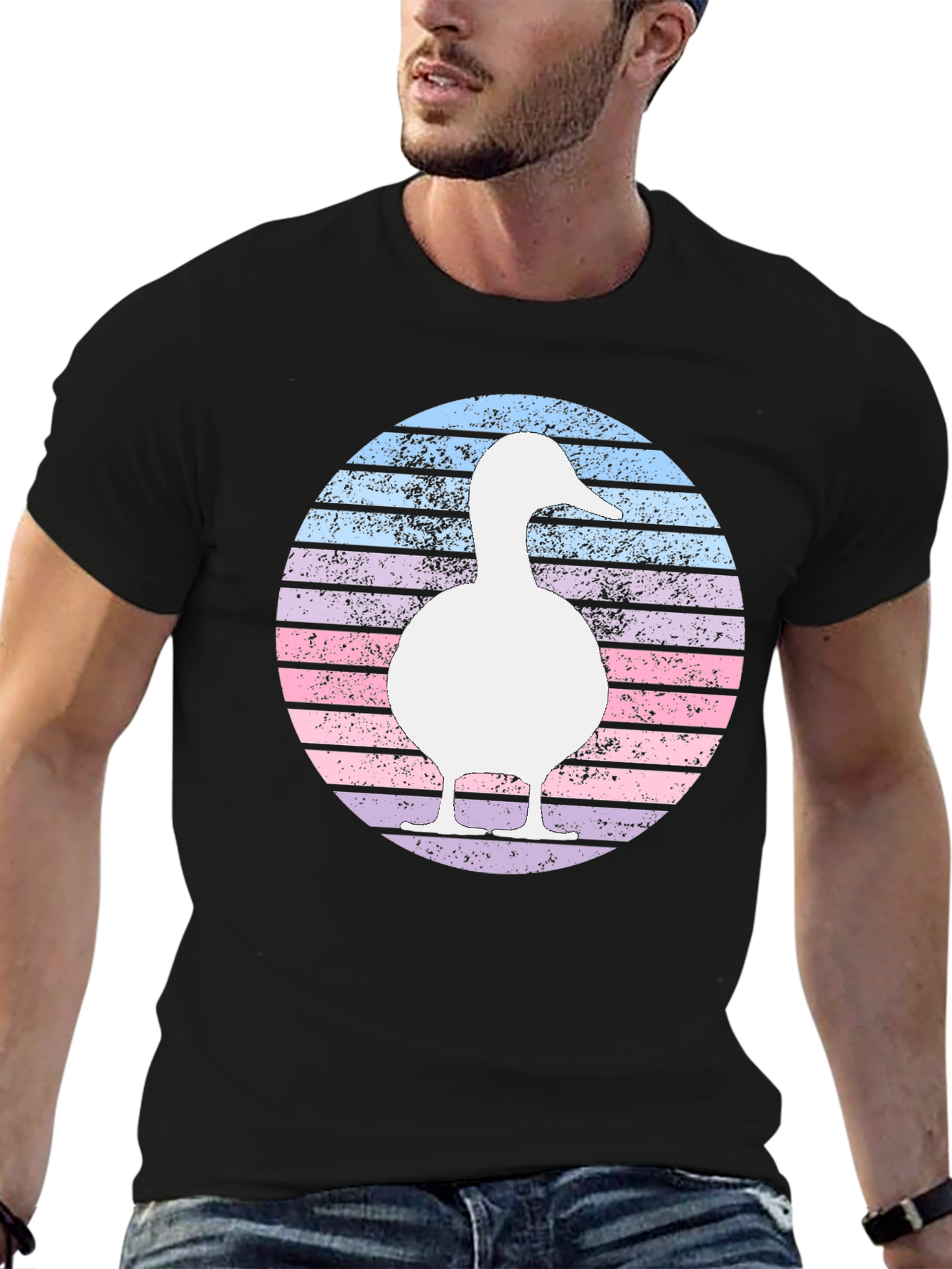 Black Duck Sunset T-Shirt view 6