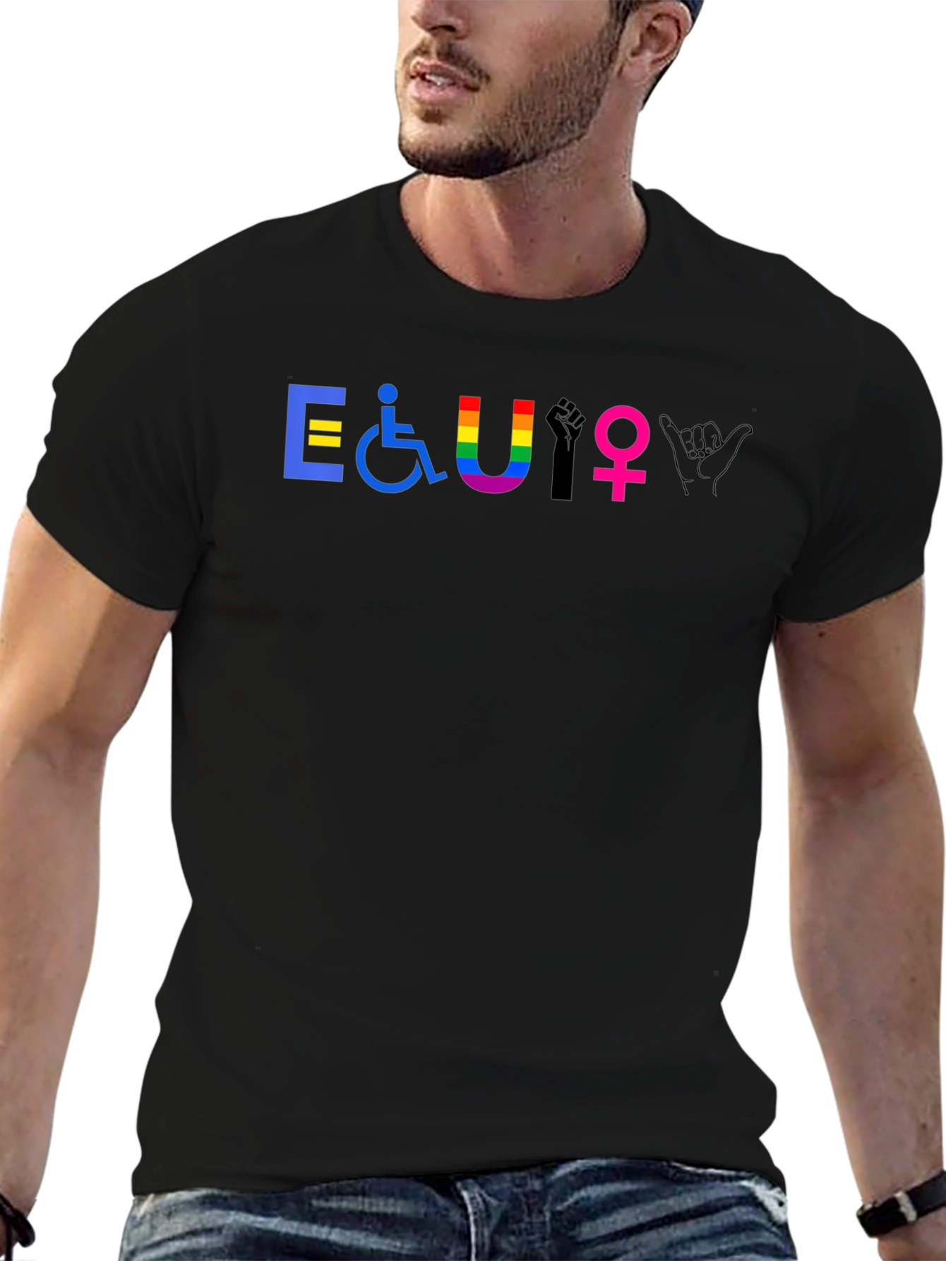 Equality Symbol T-Shirt LGBTQ+ Empowerment Tee - 6