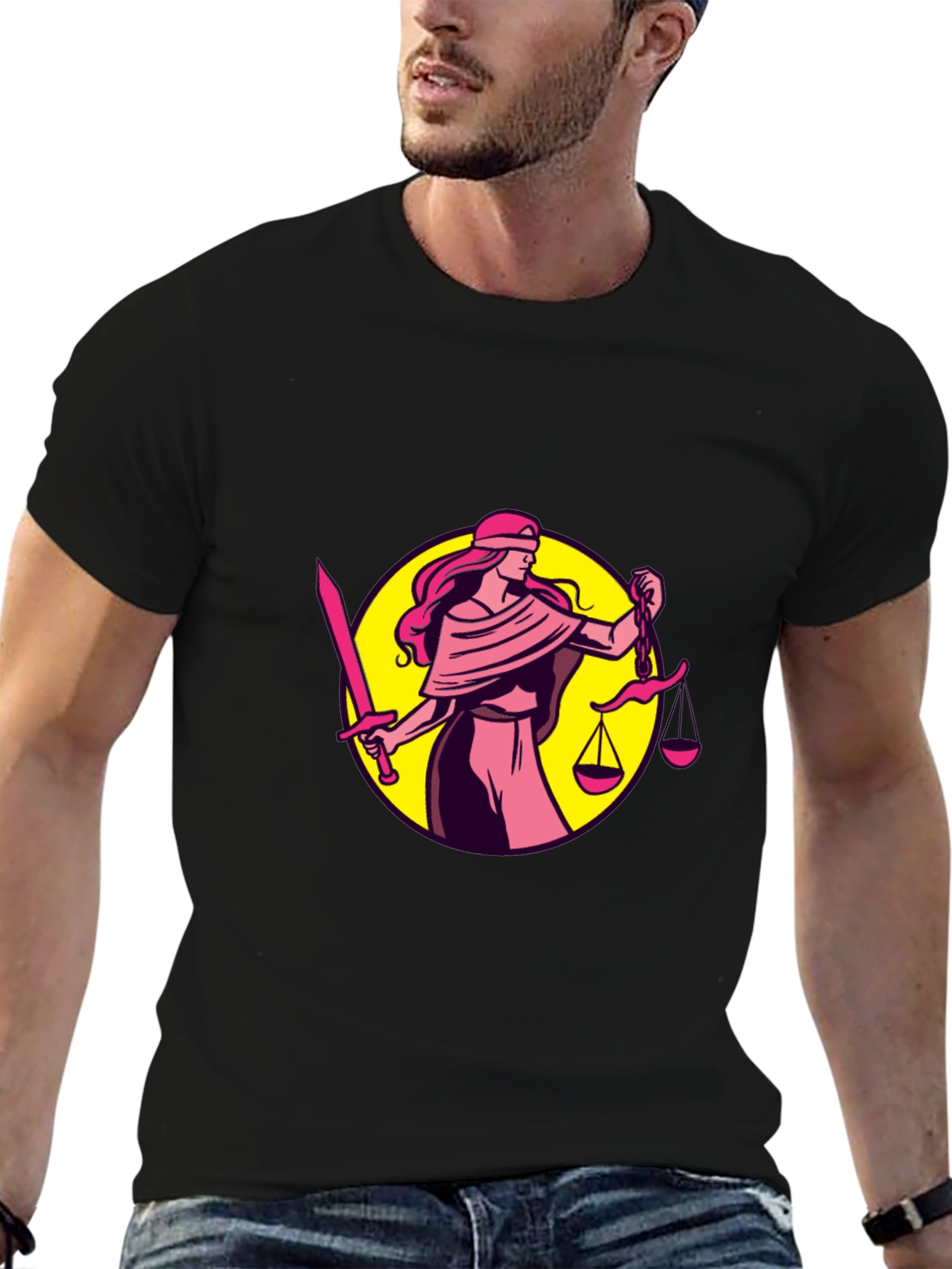 Scales of Justice Graphic Tee - Unisex Soft Cotton - 6