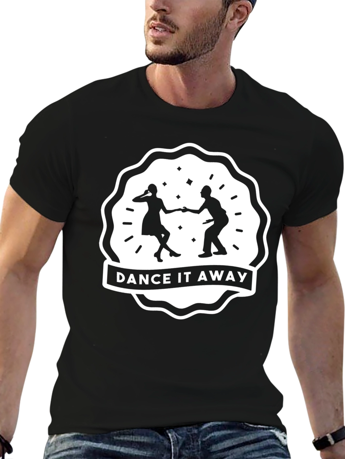 Black Dance It Away Black T-Shirt view 6