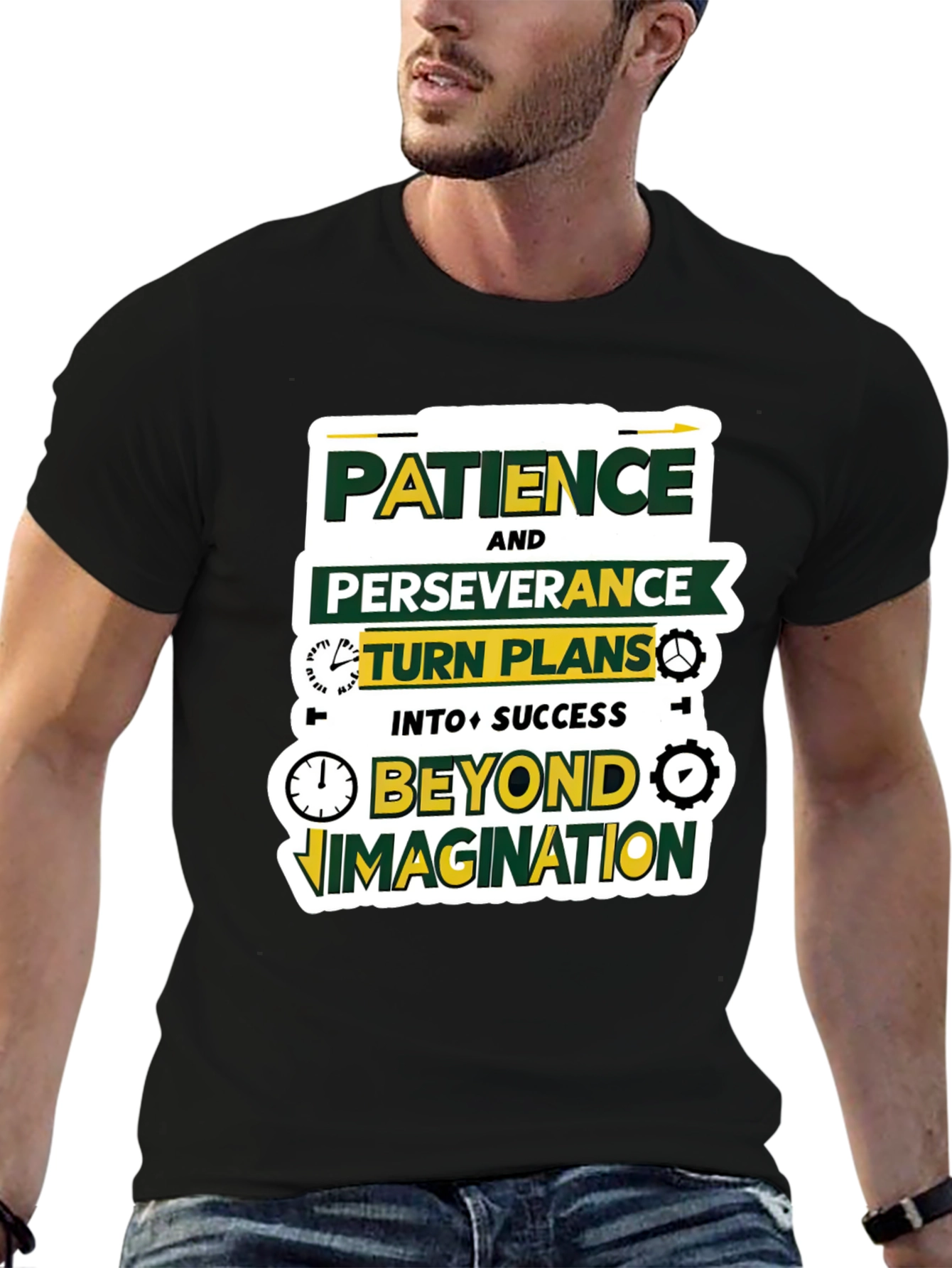 Motivational Patience Perseverance T-Shirt - 6