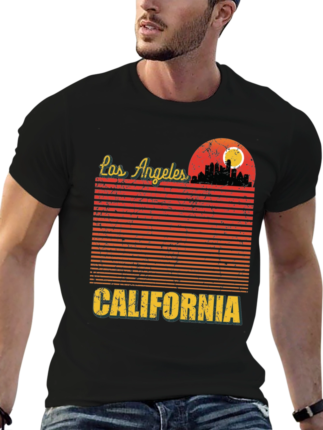 Los Angeles California Graphic T-Shirt - 6