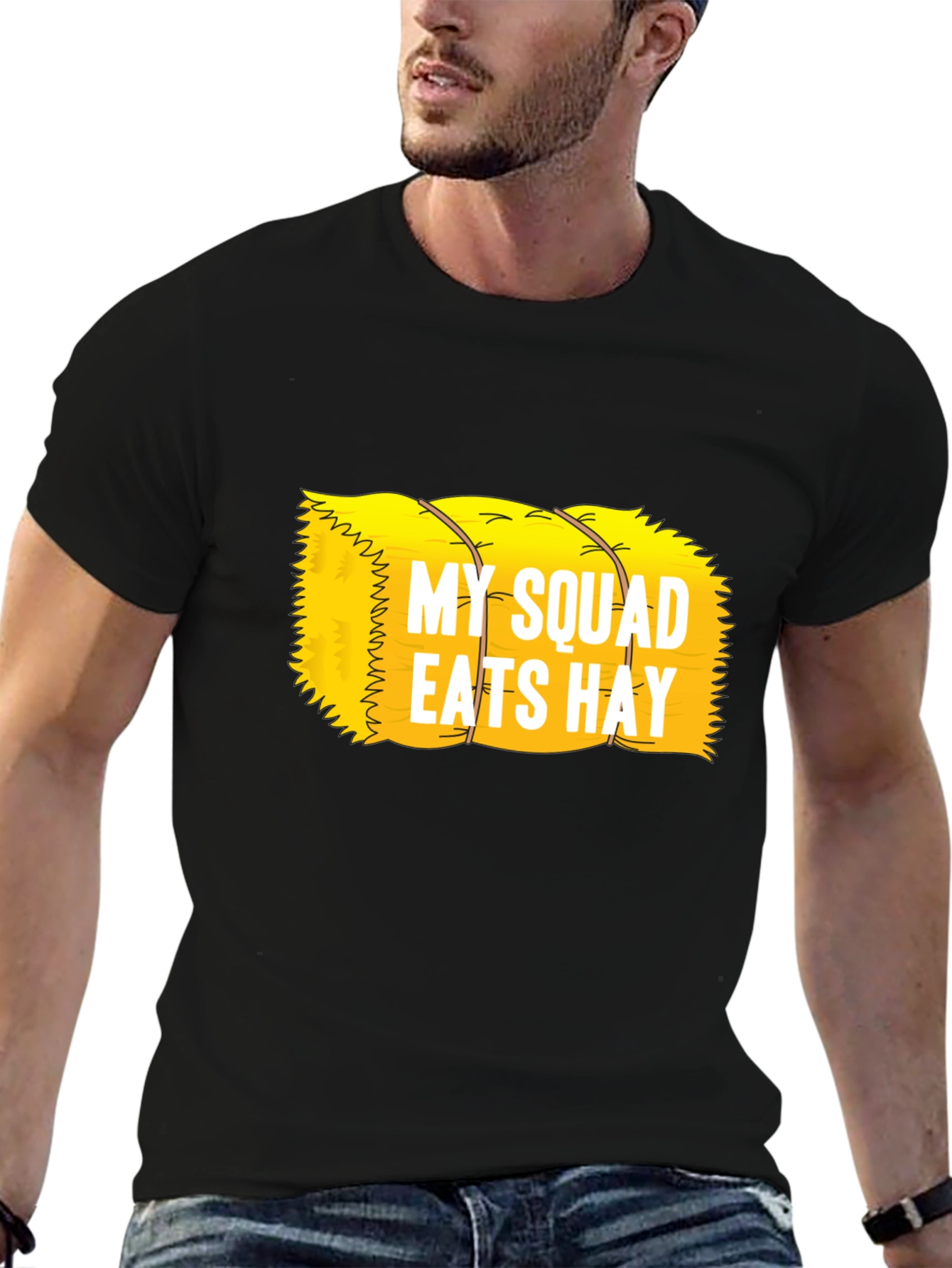 My Squad Eats Hay T-Shirt, Funny Farm Tee - 6