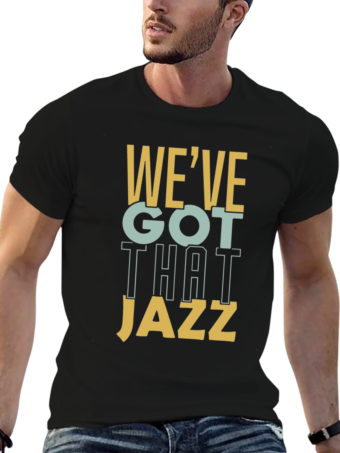 Black We've Got That Jazz T-Shirt view 6