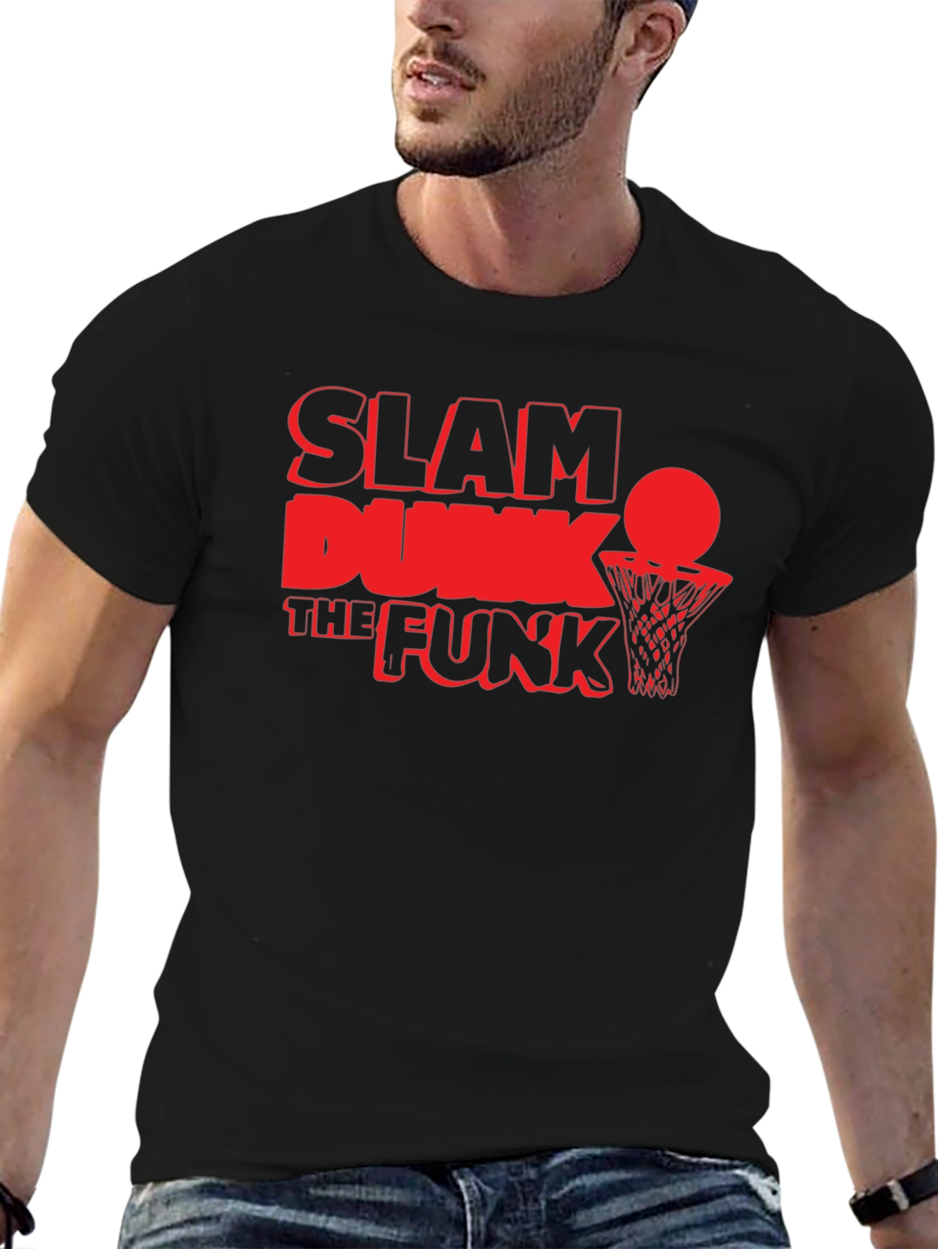 Black Slam Dunk The Funk Black T-Shirt view 6