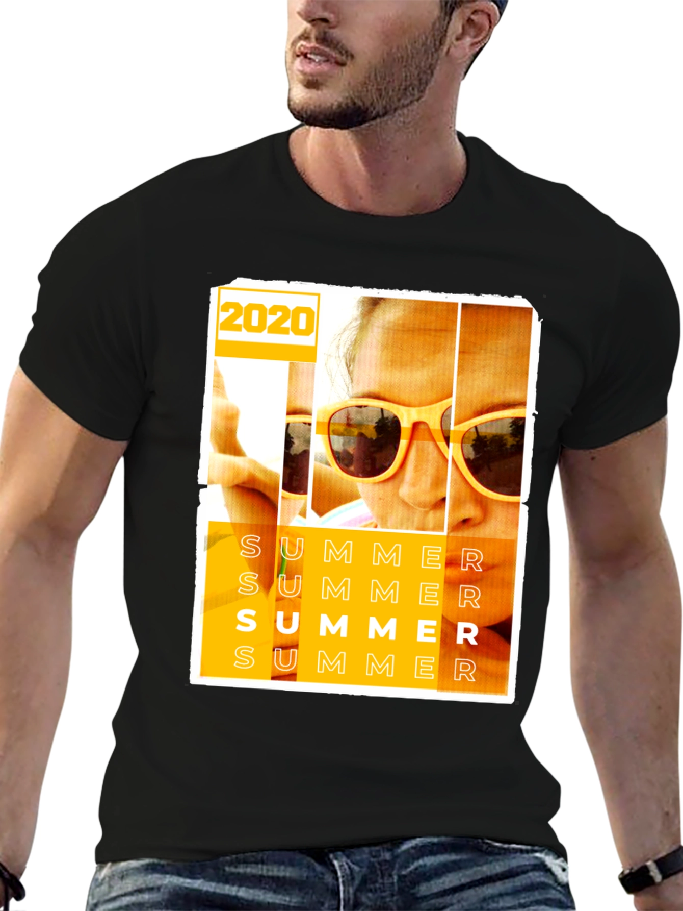 Black Summer 2020 Graphic T-Shirt view 6