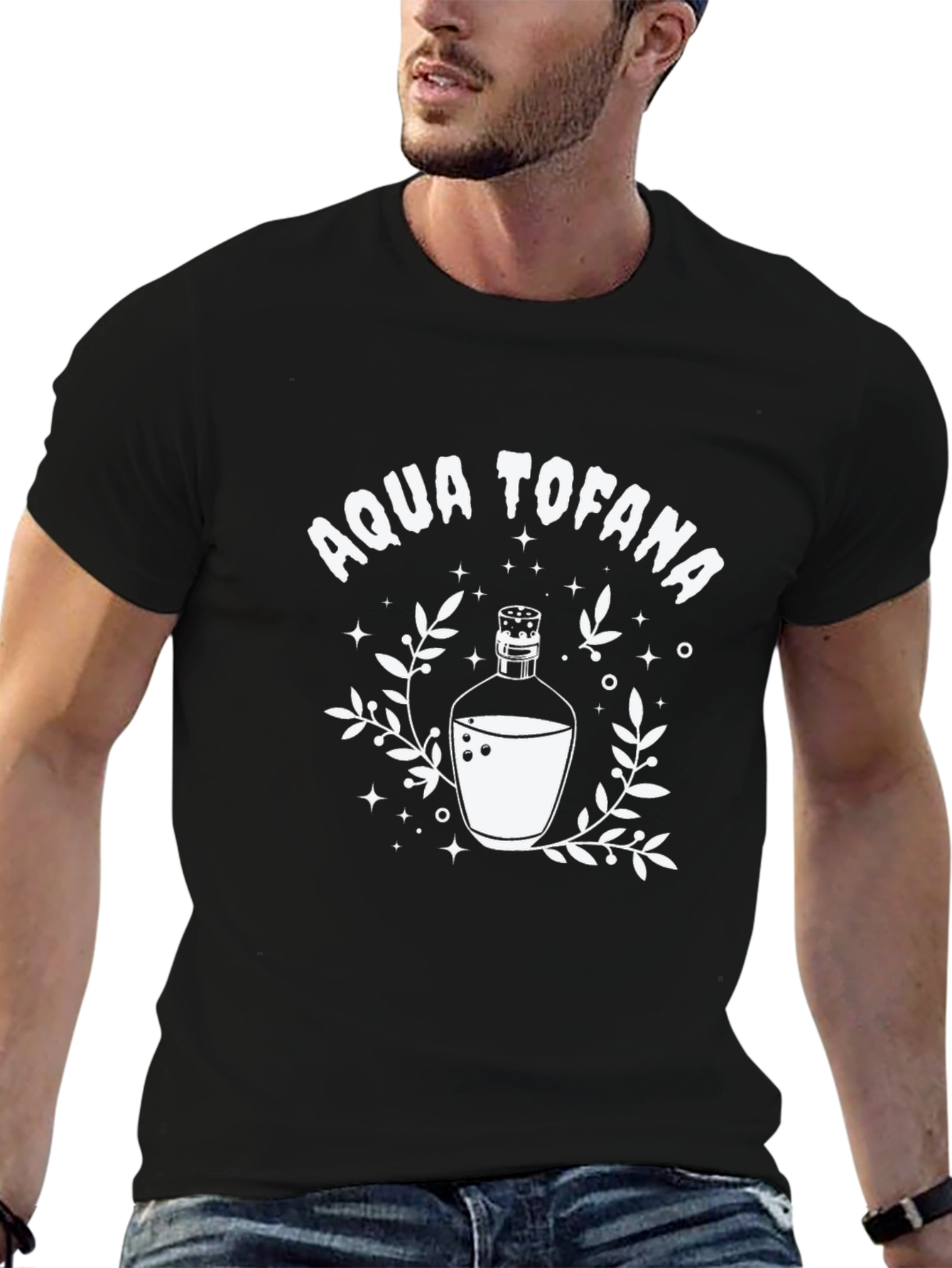 Aqua Tofana Graphic Tee - Poison Bottle T-Shirt - 6