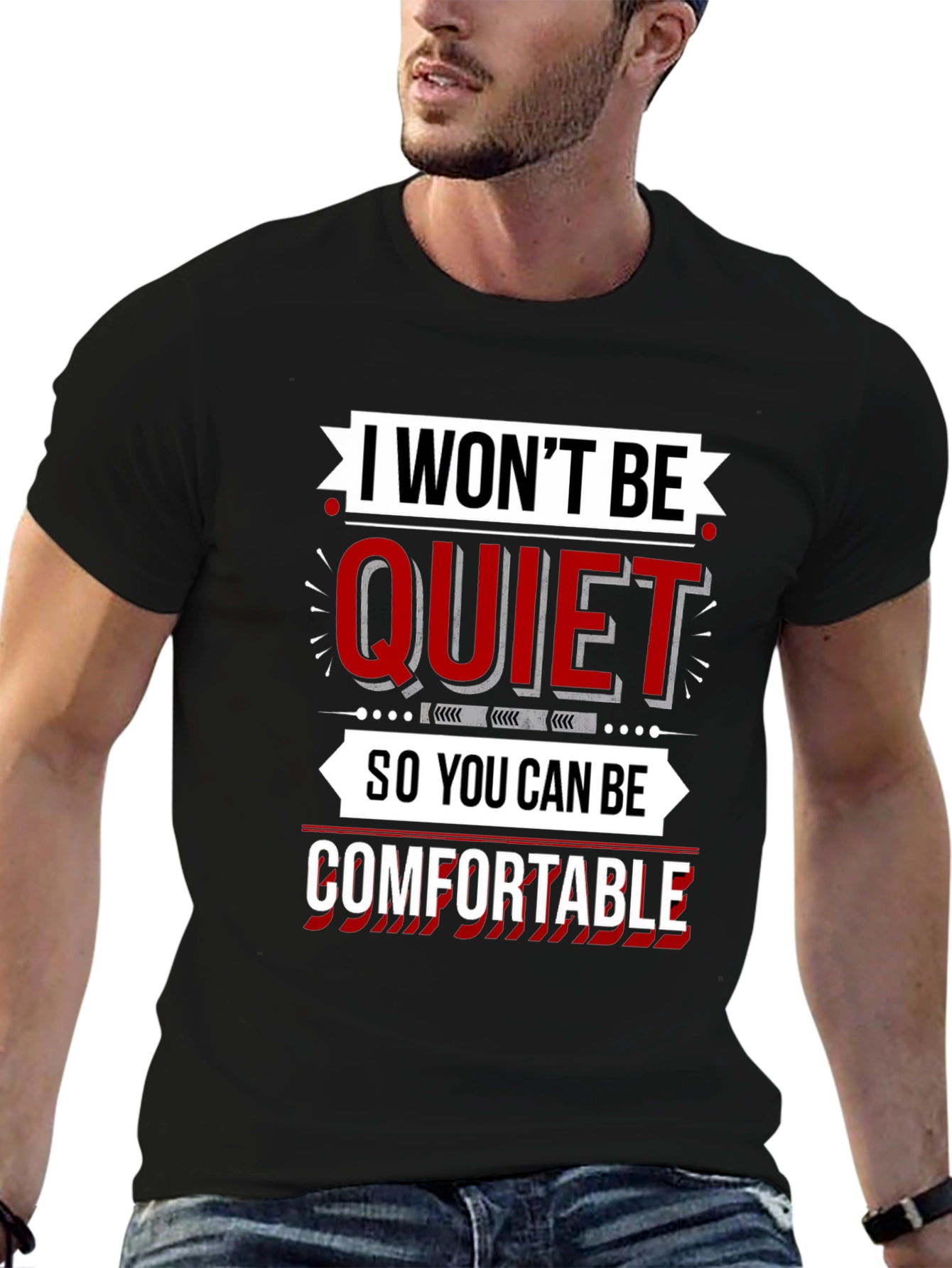 I Won't Be Quiet T-Shirt - 6