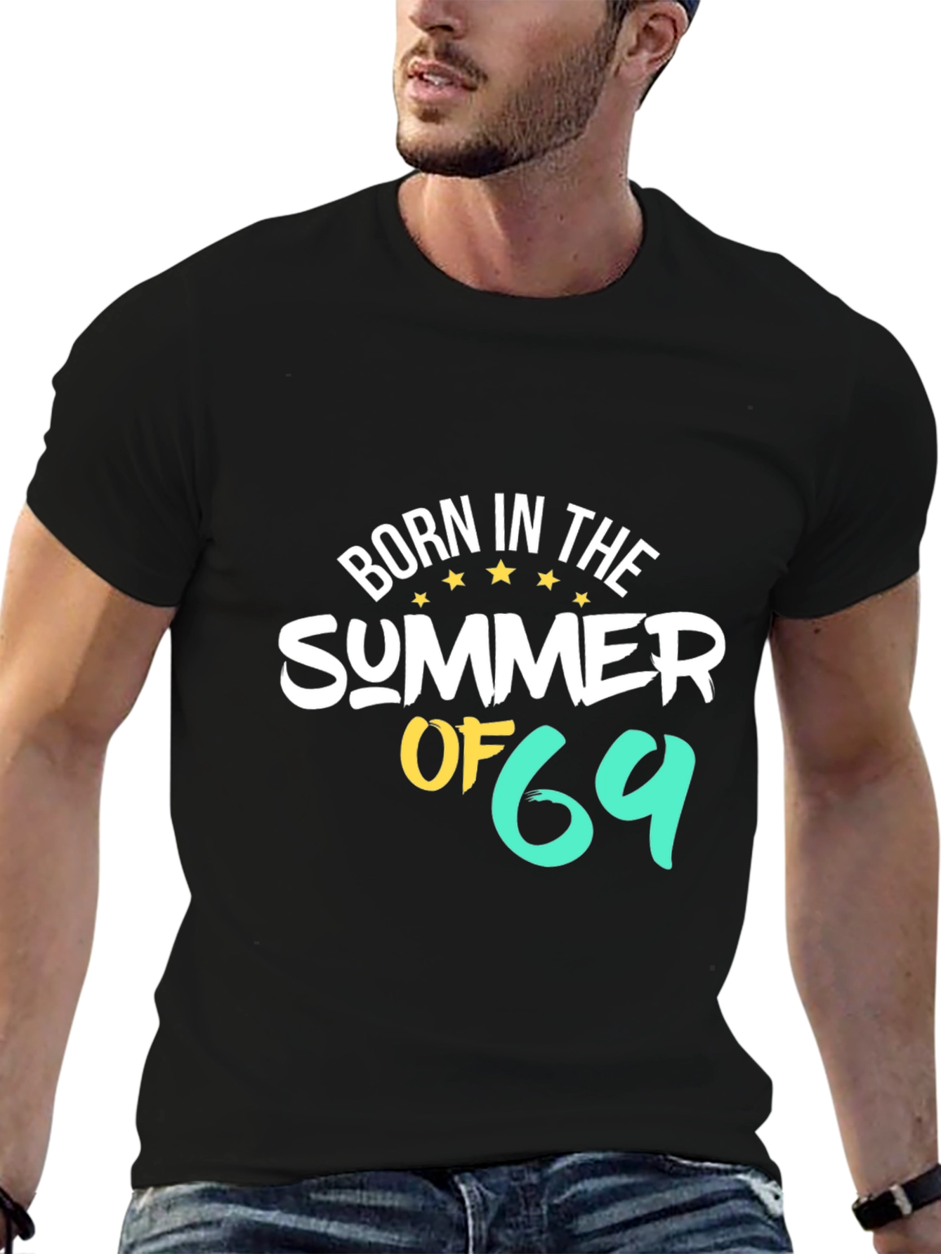Black Born In The Summer of '69 Black T-Shirt view 6