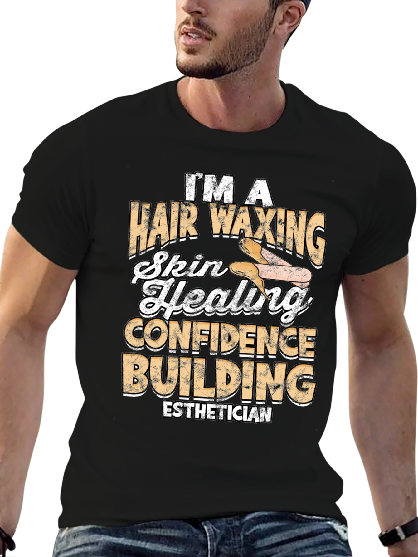 Esthetician Hair Waxing Skin Healing T-Shirt - 6