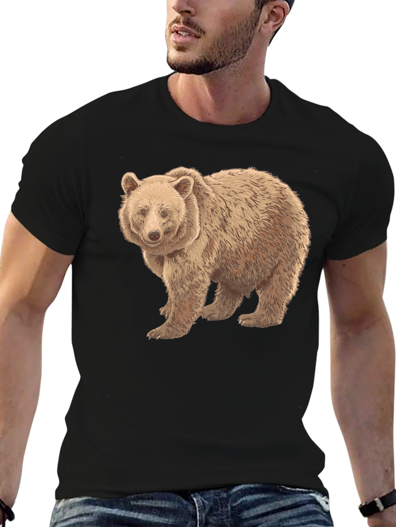 Black Bear Graphic T-Shirt view 6