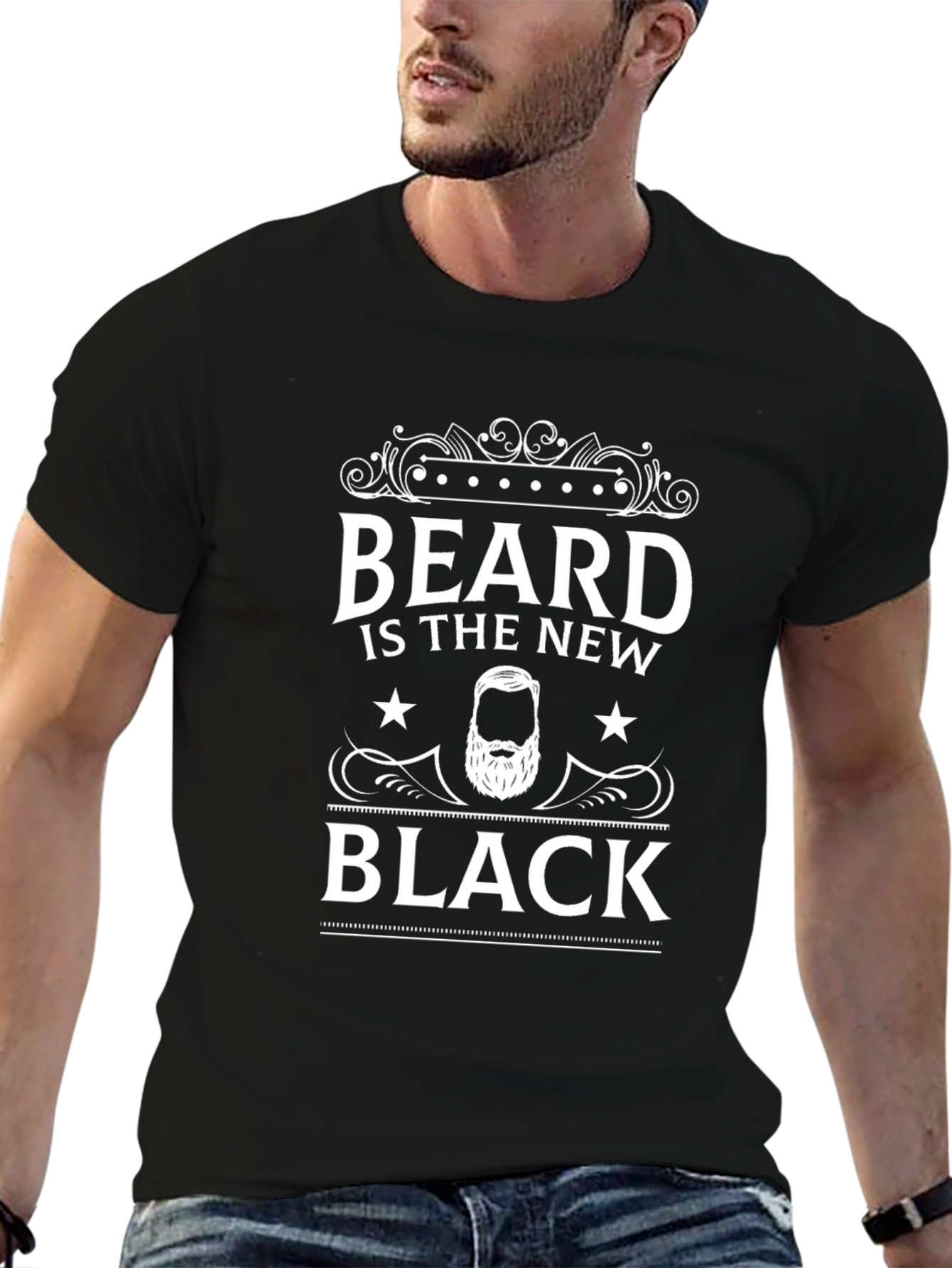 Black Beard Is The New Black T-Shirt view 6