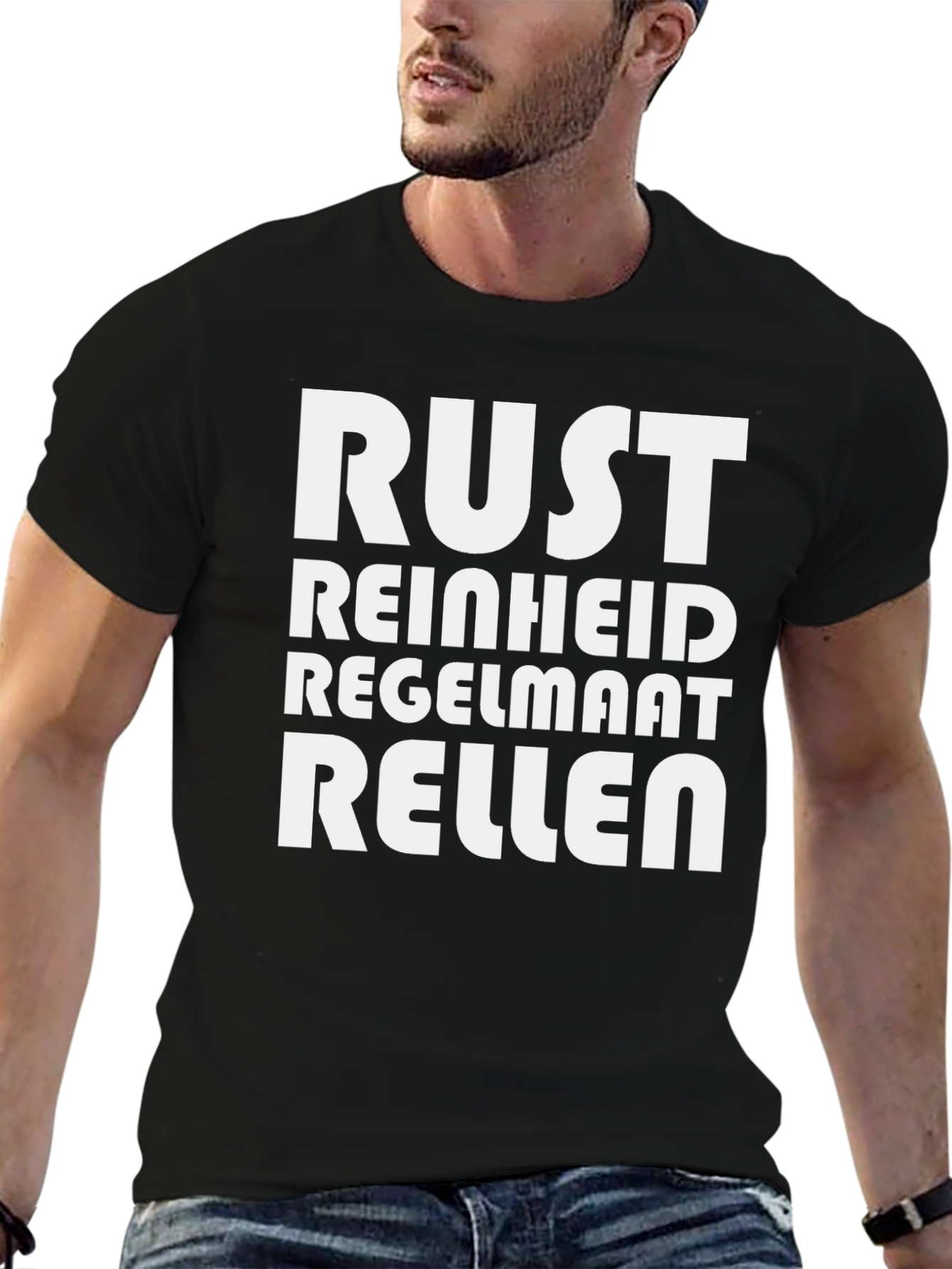 RUST REINHEID REGELMAAT RELLEN T-Shirt - 6