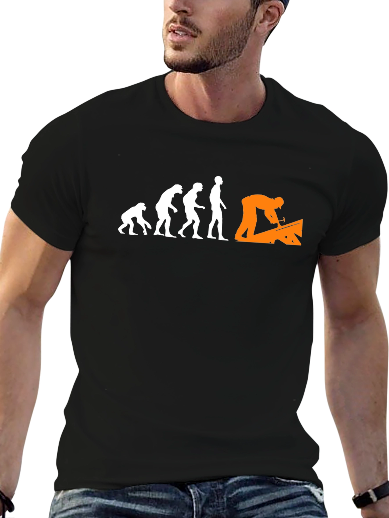 Black Carpenter Evolution T-Shirt view 6