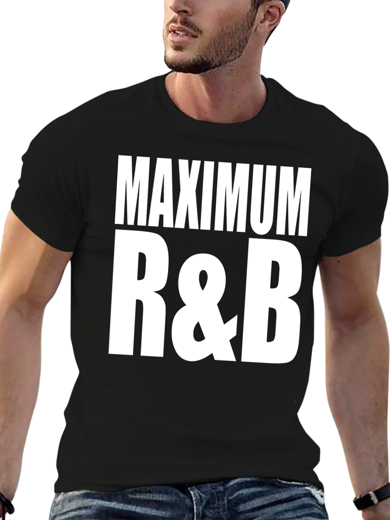 Black Maximum R&B Black T-Shirt view 6