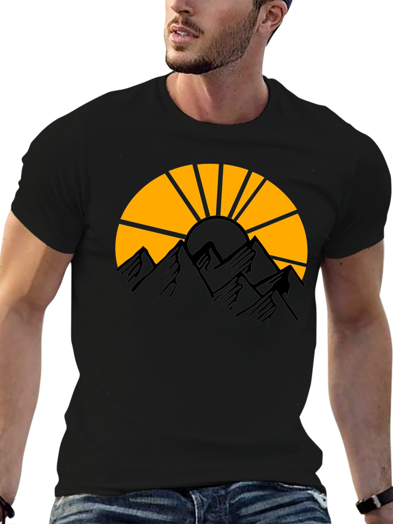 Black Mountain Sunrise Graphic Tee view 6