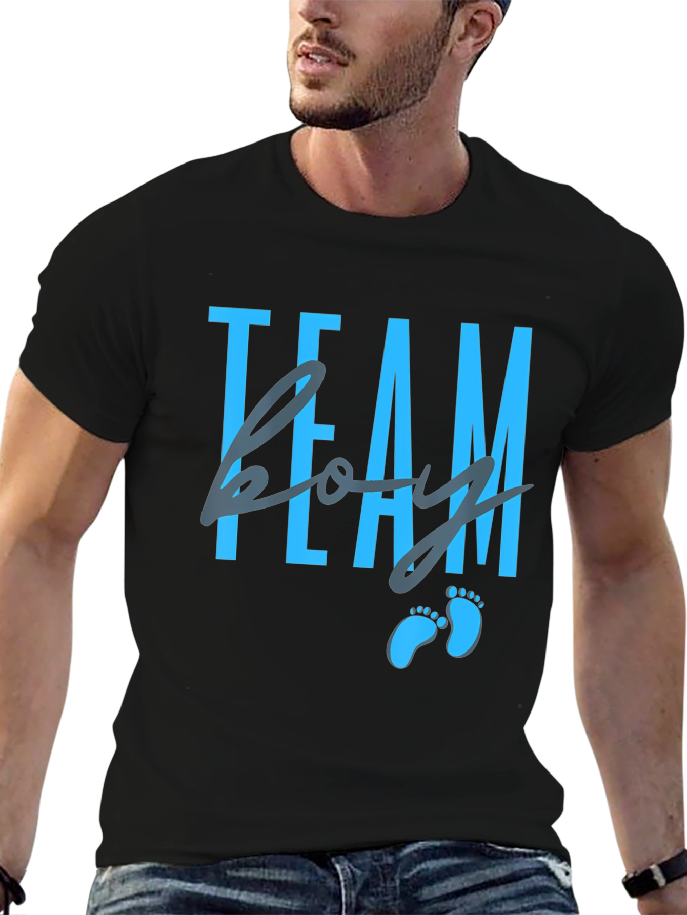 Team Boy Baby Shower T-Shirt - 6