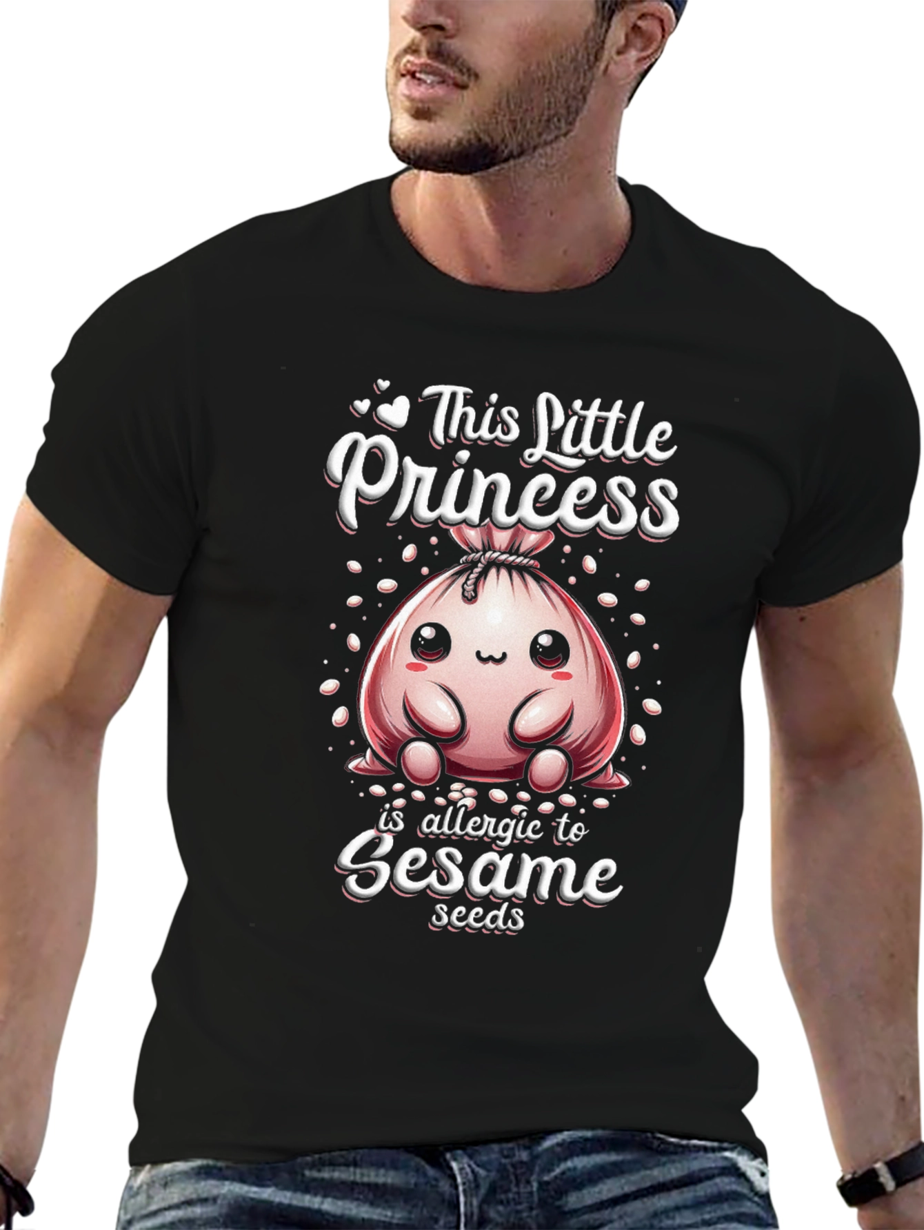 Sesame Allergy Awareness Graphic Tee - 6