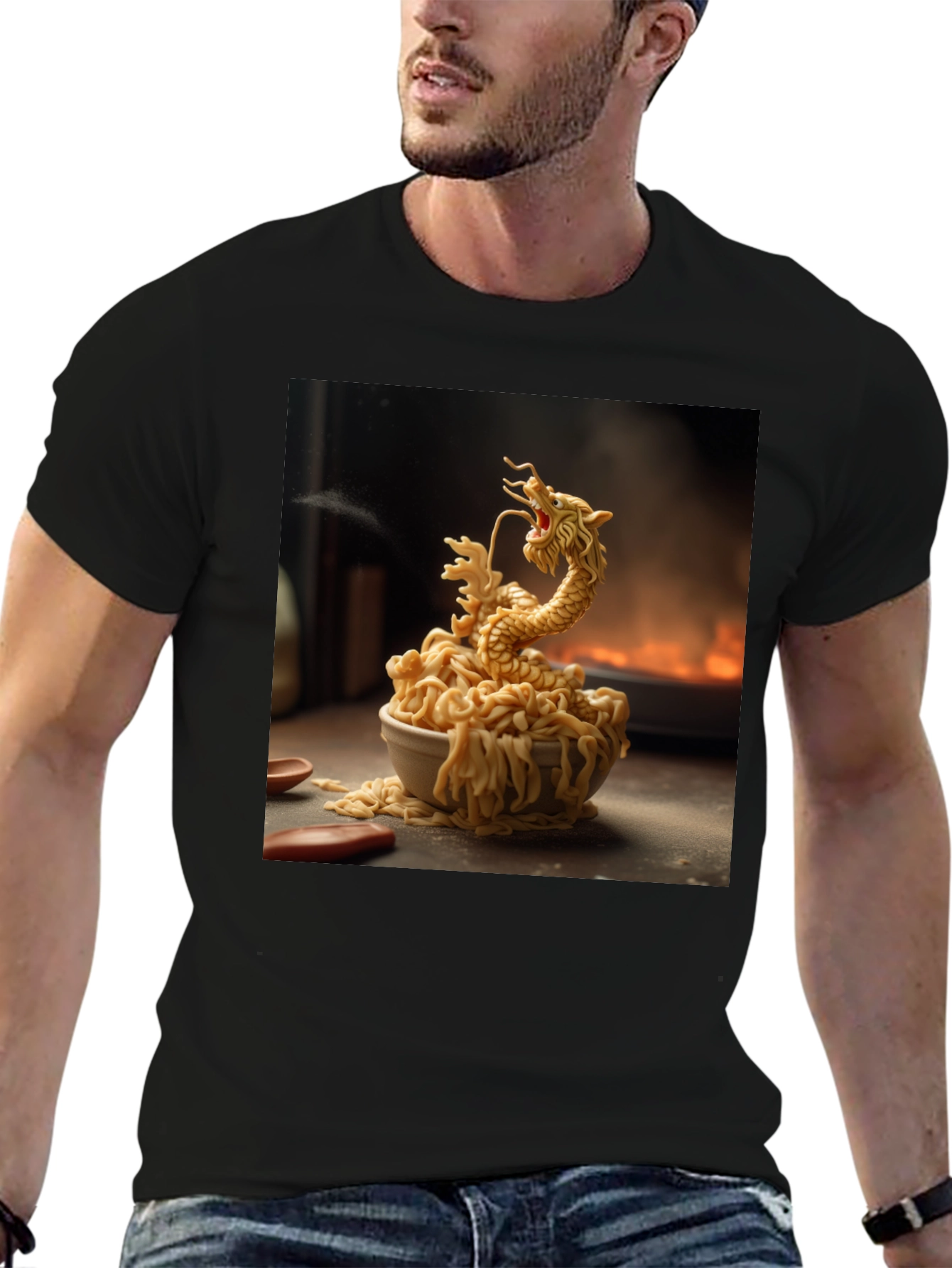 Dragon Noodles Graphic Tee - 6